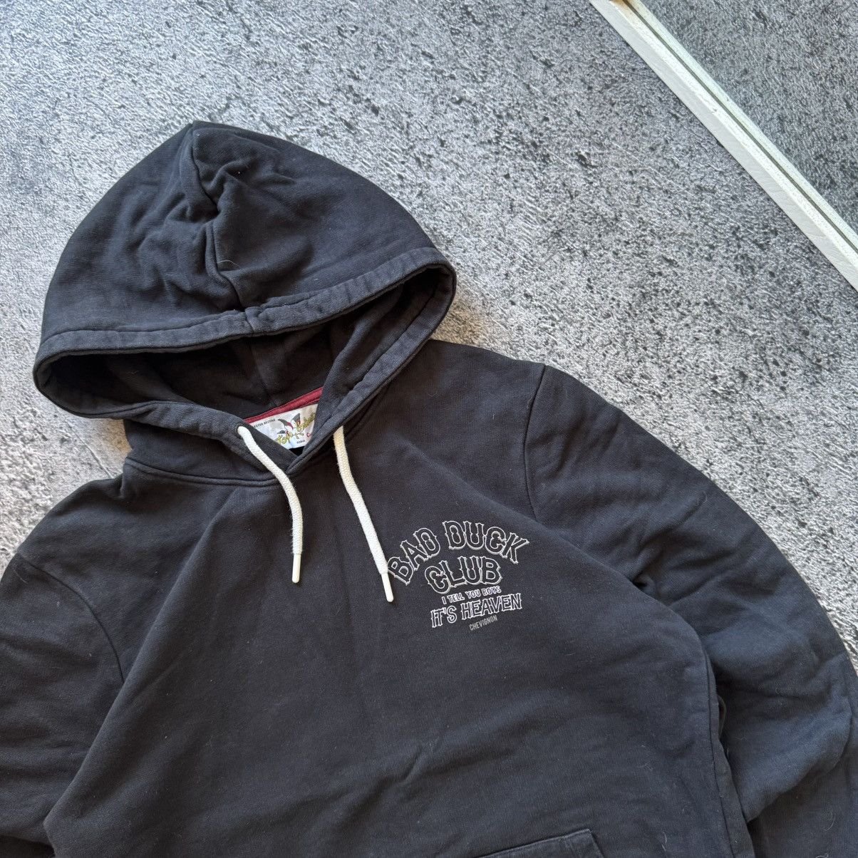 Chevignon Chevignon black hoodie bad duck club Size US M / EU 48-50 / 2 - 5 Thumbnail