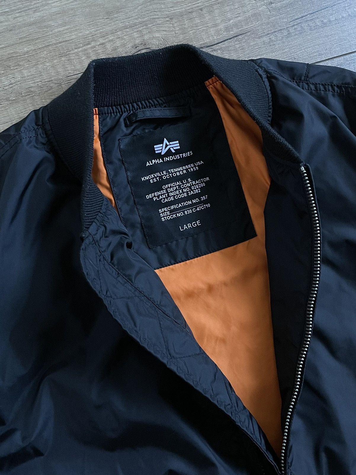 Alpha Industries Alpha Industries Nylon MA 1 Long Bomber Jacket Parka Size US L / EU 52-54 / 3 - 7 Thumbnail