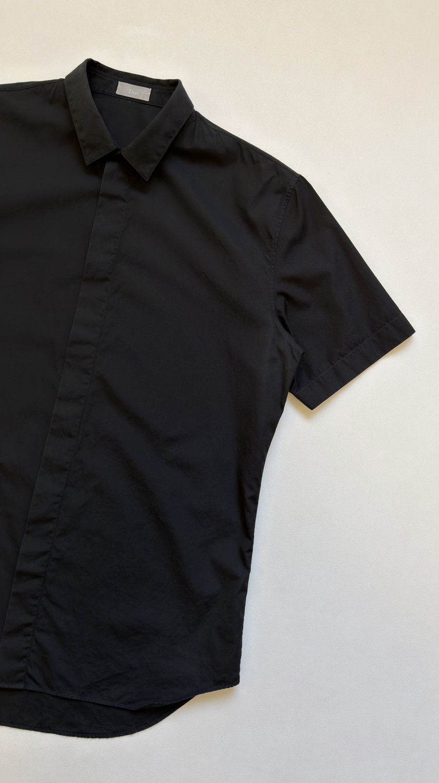 Dior Black Short Sleeve ‘Bee’ Embroidered Shirt Size US L / EU 52-54 / 3 - 5 Thumbnail