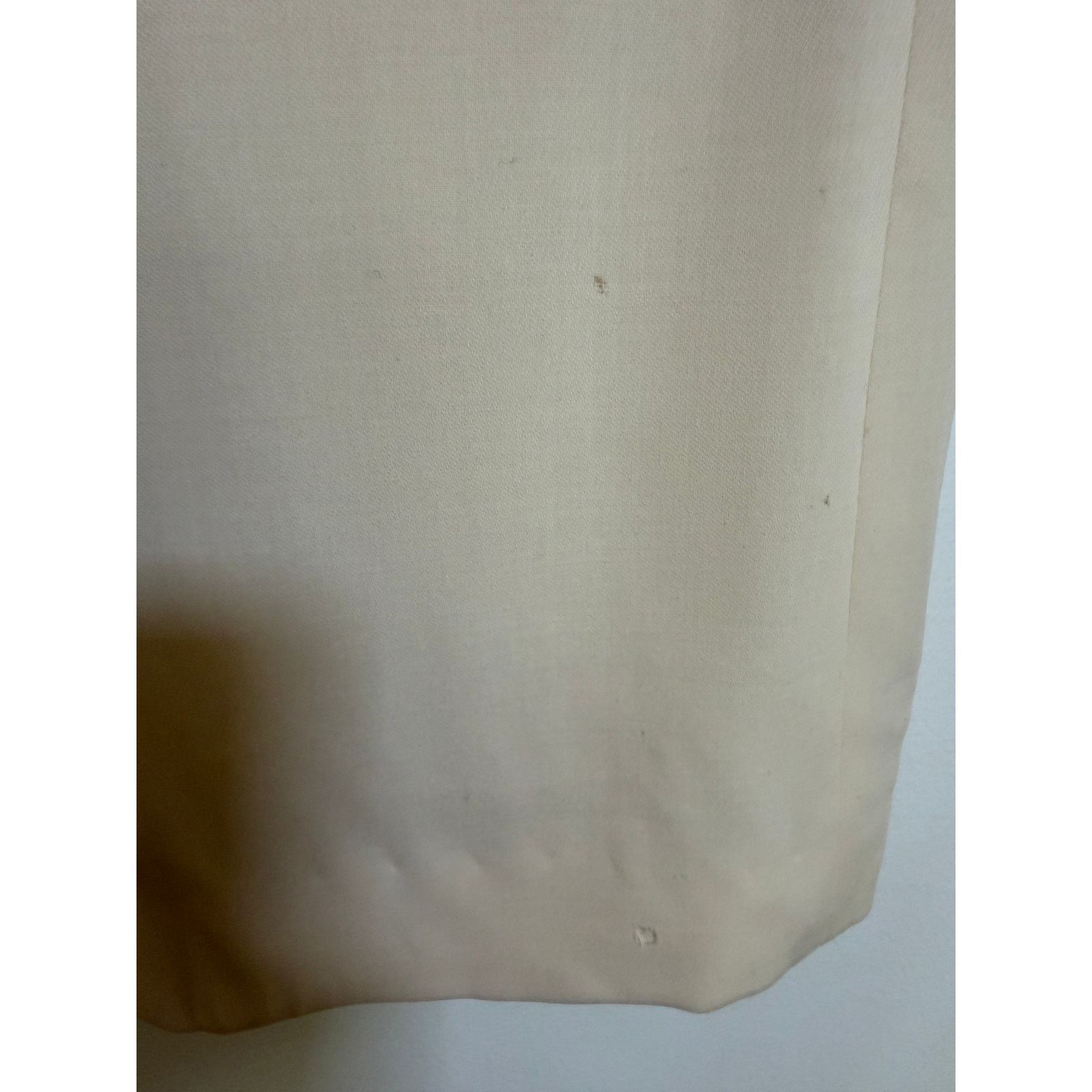 Ralph Lauren Purple Label Ralph Lauren Purple Label Women's Off-White Dean Wool Pants Size 30" / US 8 / IT 44 - 4 Thumbnail