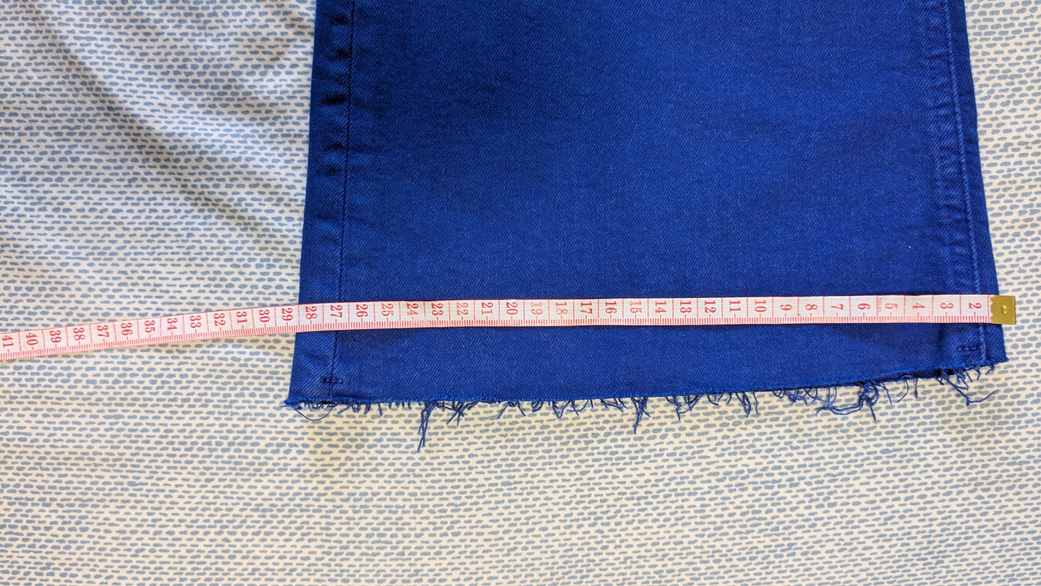 Zara Zara High Rise Skinny Flare Boot Cut jeans in Juno Blue Size 26" / US 2 / IT 38 - 10 Thumbnail