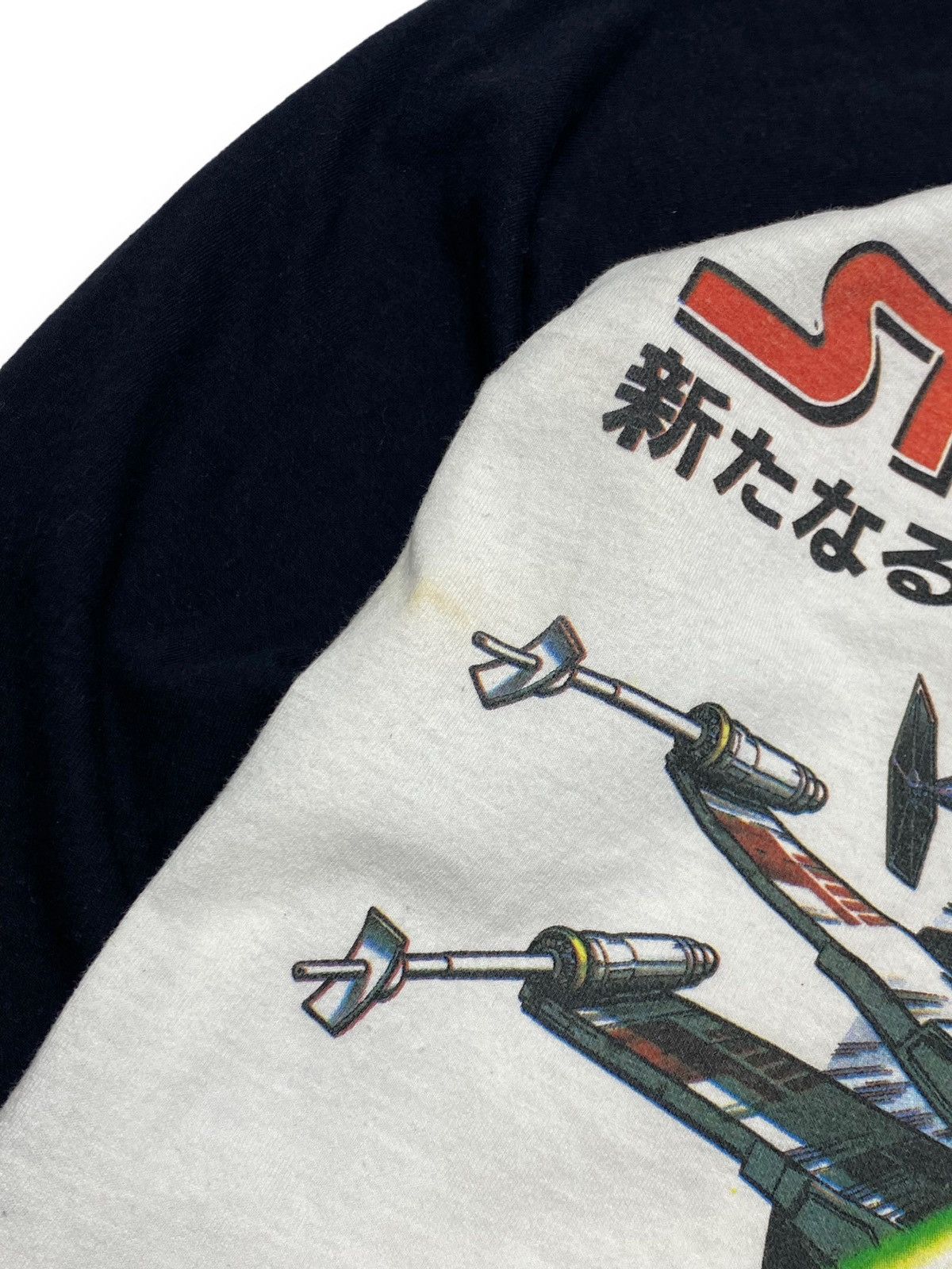 Other Vintage STAR WARS Big Logo Graphic Long Sleeve Size US S / EU 44-46 / 1 - 6 Thumbnail