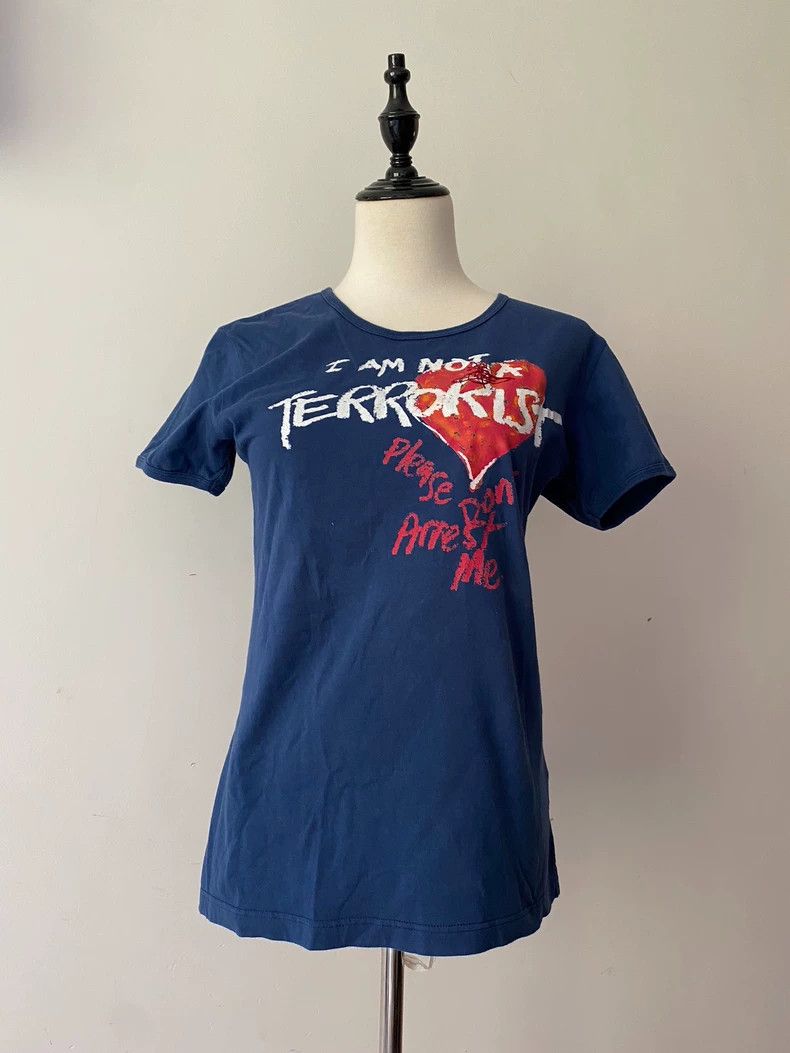 Vivienne Westwood Vivienne Westwood Heart Graffiti Short Sleeve T-shirt - dmc Size S / US 4 / IT 40 - 1 Thumbnail