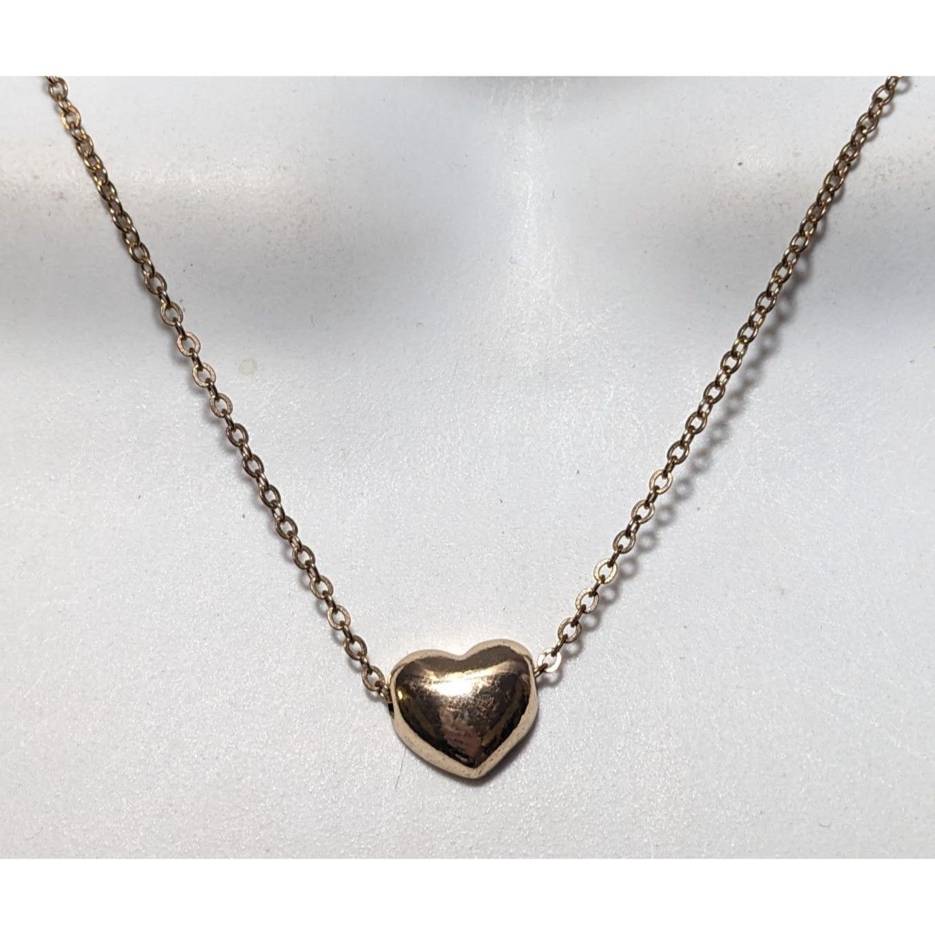 Other Minimalist Gold Tone Heart Pendant Necklace Size ONE SIZE - 5 Thumbnail