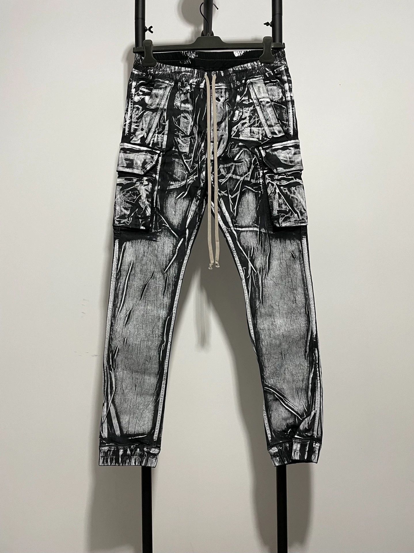 Rick Owens Rick Owens RO New Cargo Pants Long SZ S Size US 30 / EU 46 - 1 Thumbnail
