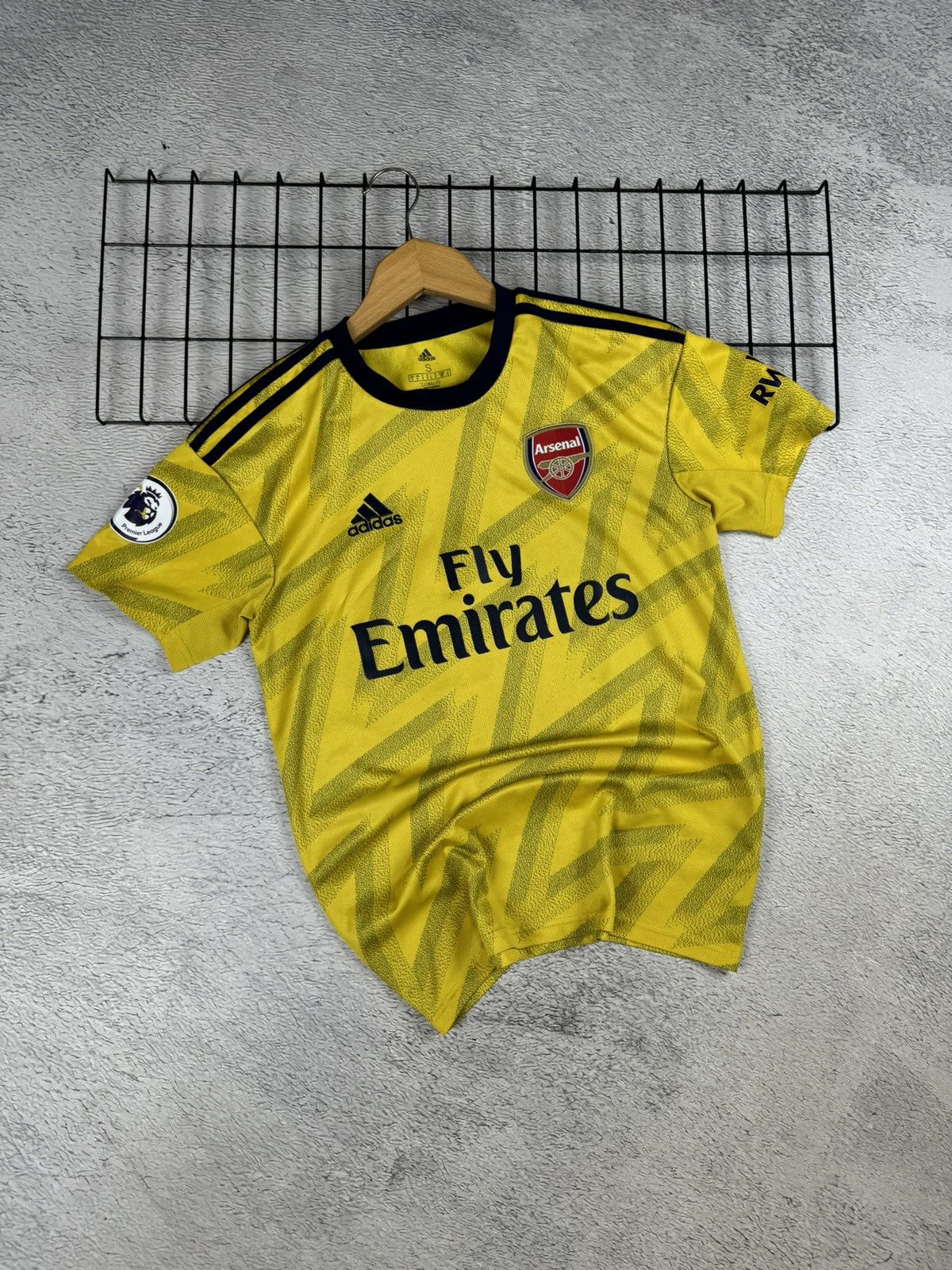 TIERNEY Vintage Arsenal 2019/20 Adidas Jersey Blokcore S sz