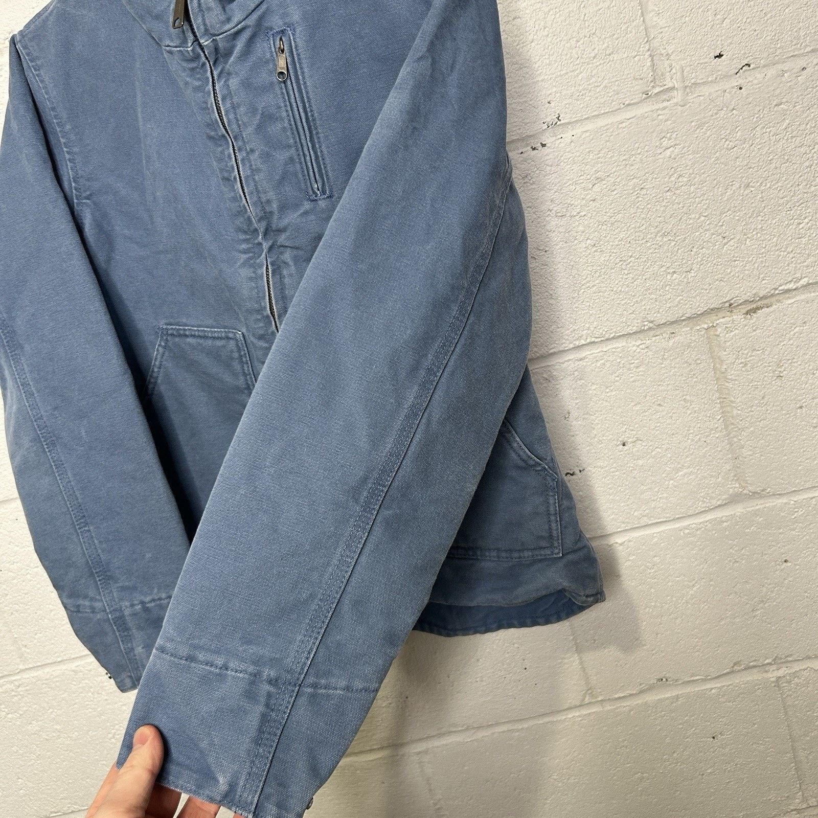 Carhartt Carhartt Sherpa-Lined Canyon Jacket “French Blue” WJ022 FHB Size S / US 4 / IT 40 - 8 Thumbnail