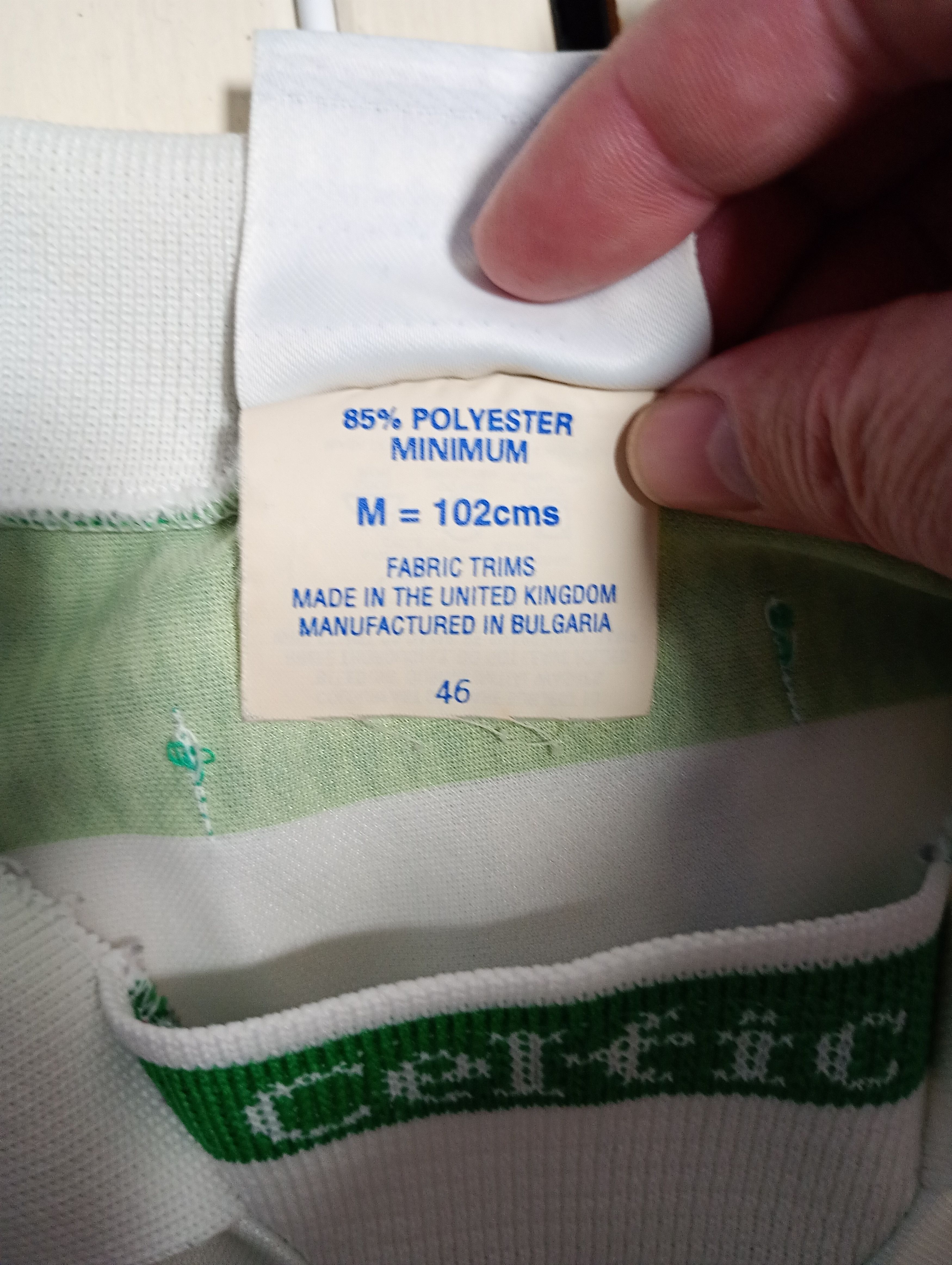 Umbro Umbro Celtic Home Jersey 1997-1999 Size US M / EU 48-50 / 2 - 10 Thumbnail