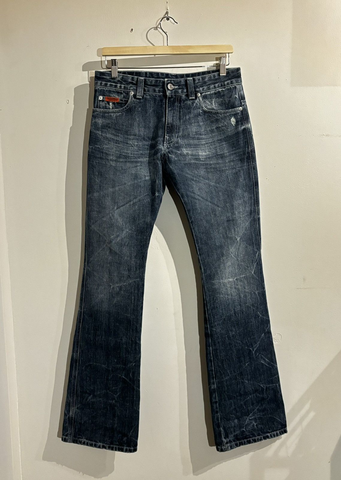 Martine Rose Martine Rose Marble Wash Bootcut Flares Size US 29 - 2 Thumbnail