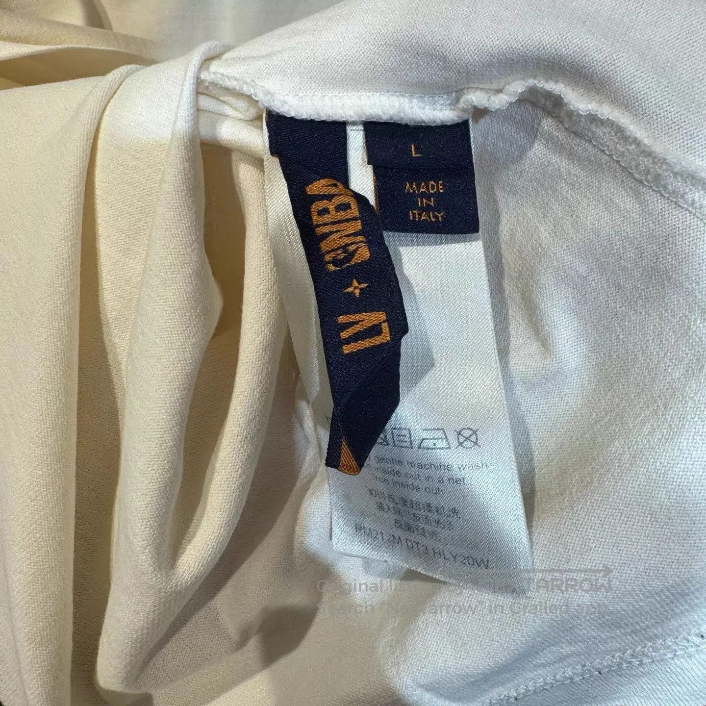 Louis Vuitton White Graphic Short-Sleeve T-Shirt. Size US L / EU 52-54 / 3 - 5 Thumbnail
