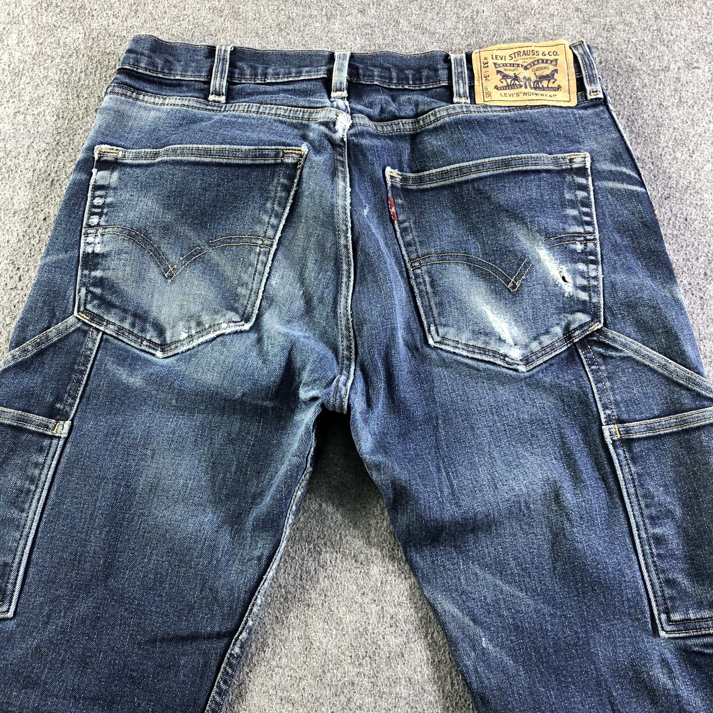 Levi's Vintage Blue Wash Levis 505 Jeans-J4289 Size US 32 / EU 48 - 4 Thumbnail