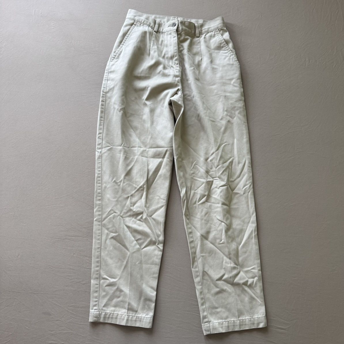 L.L. Bean Vintage L.L.Bean High Waisted Trousers Size 27" / US 4 / IT 40 - 1 Thumbnail
