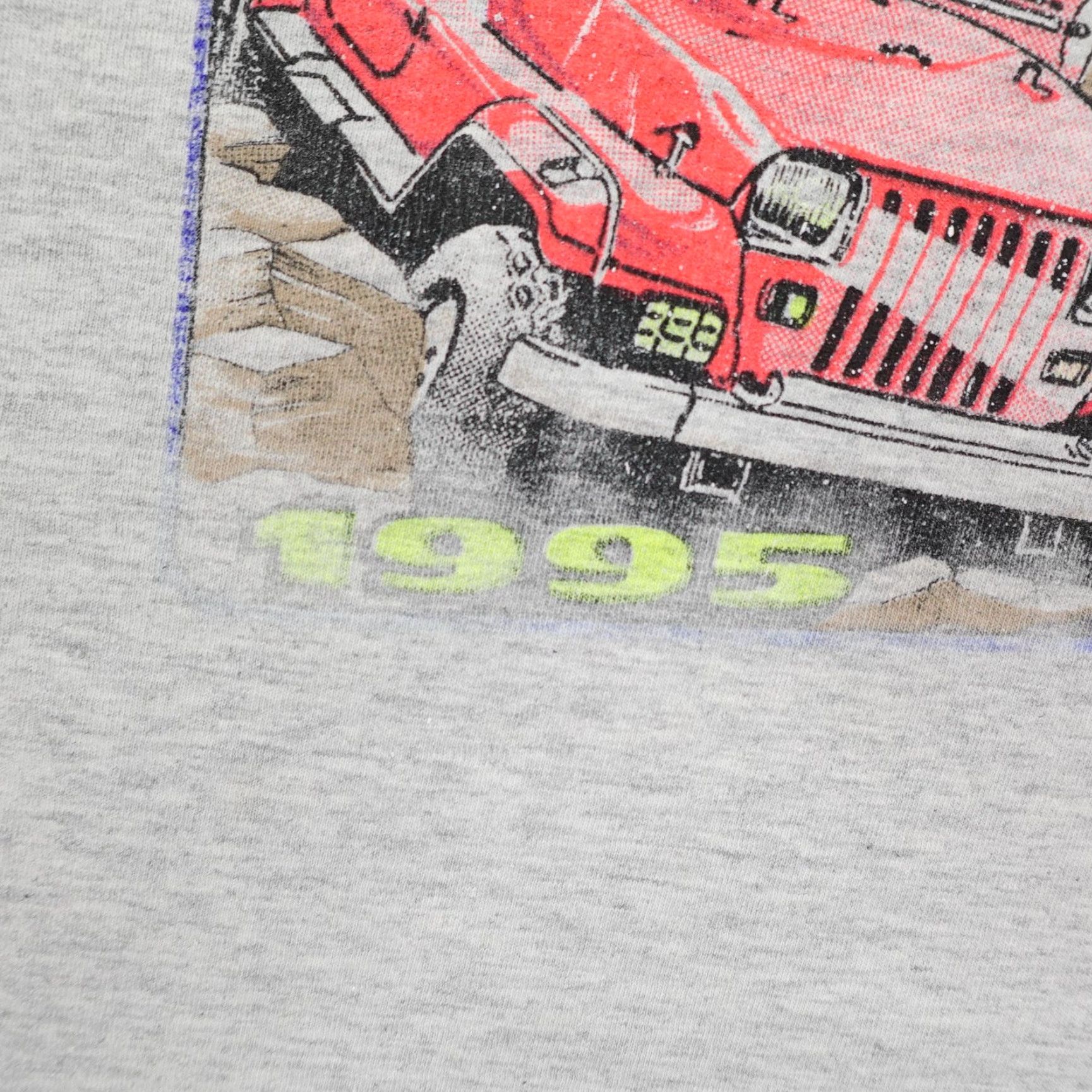 Vintage VINTAGE Molina Ghost Run Shirt Mens XL Gray 4x4 Off Road Trucks Jeep 1995 90s Size US XL / EU 56 / 4 - 6 Thumbnail