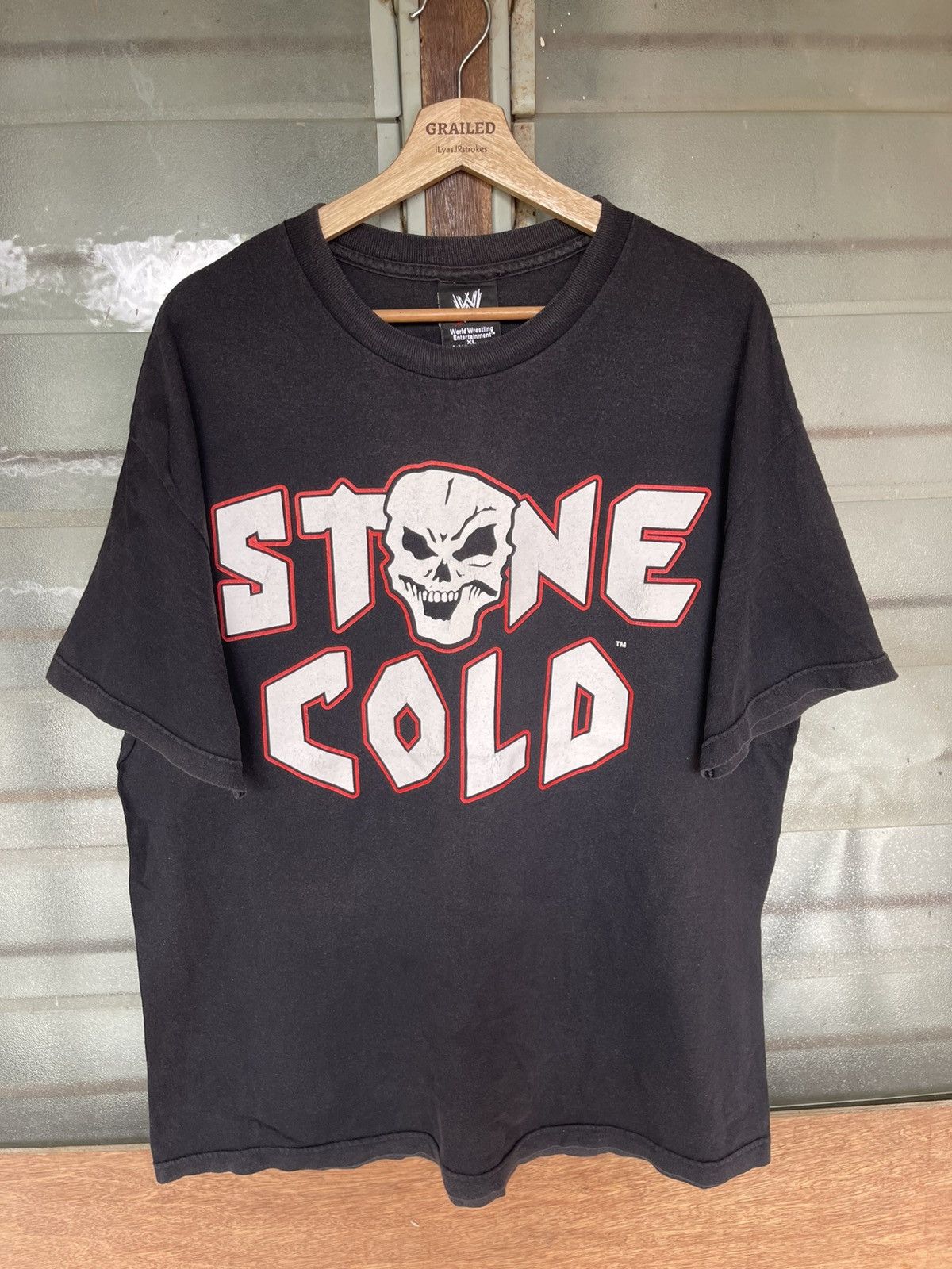 WWE Vintage Stone Cold Bullet Proof Shirt Tee Size US XL / EU 56 / 4 - 2 Thumbnail