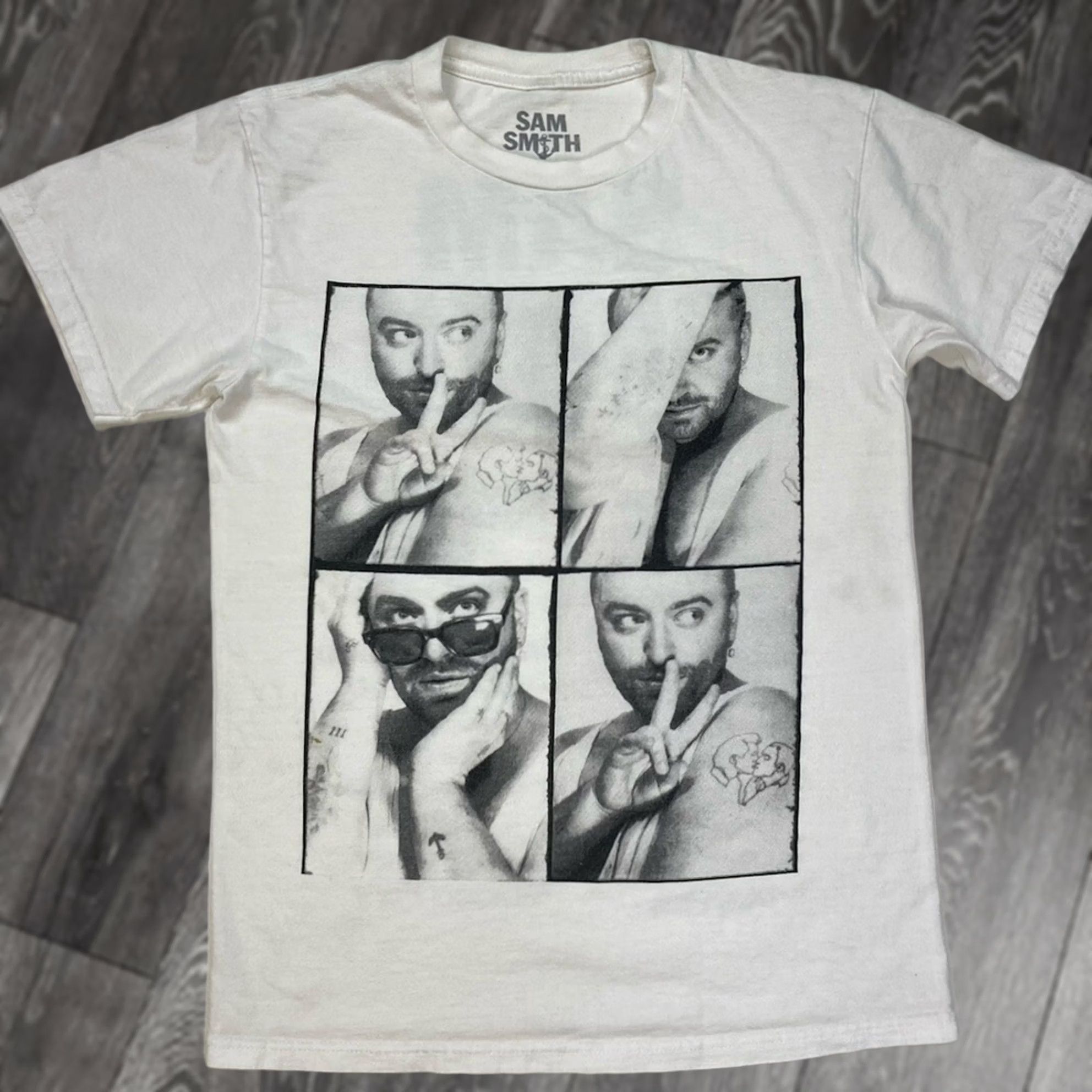 Vintage Sam Hunt T-Shirt Women Small White Short Sleeve Music Shirt Size S / US 4 / IT 40 - 1 Thumbnail