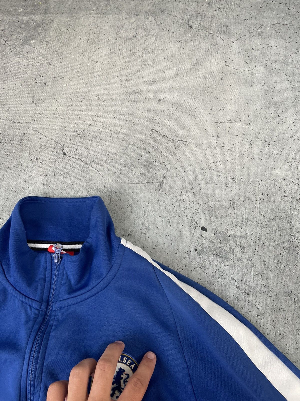 Chelsea Soccer Nike Chelsea Blue Track Training Top Football Soccer Size US M / EU 48-50 / 2 - 8 Thumbnail