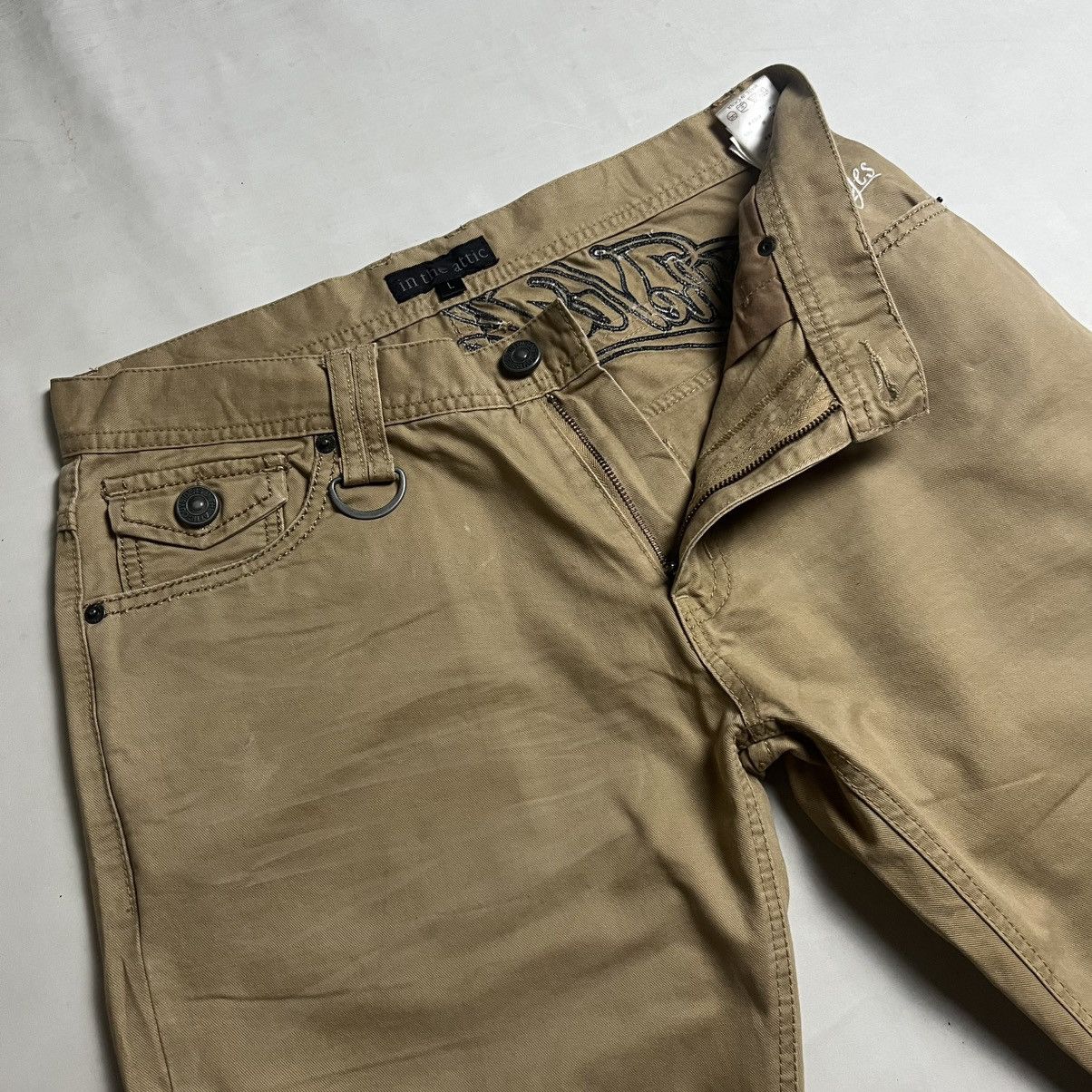 If Six Was Nine 🔥HOT🔥Early 00s In the attic Embroidery pant Size US 31 - 8 Thumbnail
