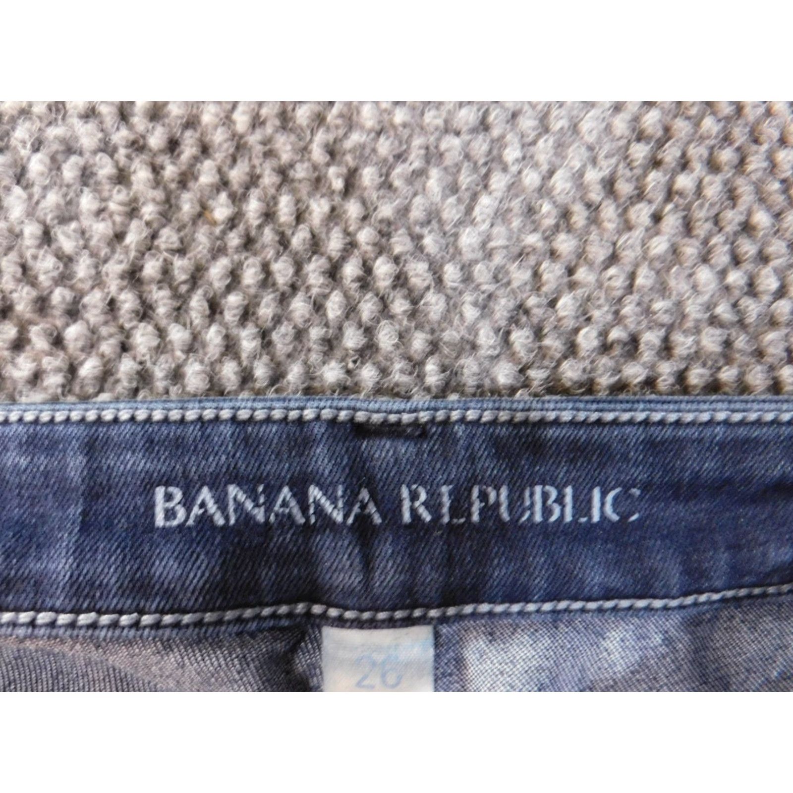 Banana Republic Banana Republic Jeans Womens 26 Blue Skinny Stretch Dark Wash Denim Jeans Regular Womens 26 Blue Skinny Stretch Size 26" / US 2 / IT 38 - 2 Thumbnail