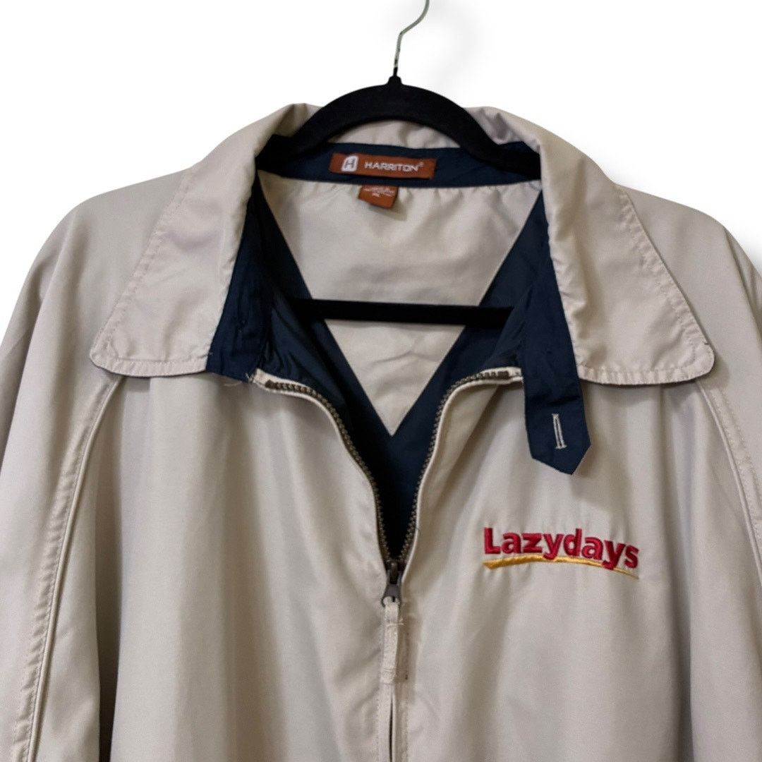 Harriton Harriton windbreaker jacket embroidered Lazydays RV logo Size US XL / EU 56 / 4 - 6 Thumbnail