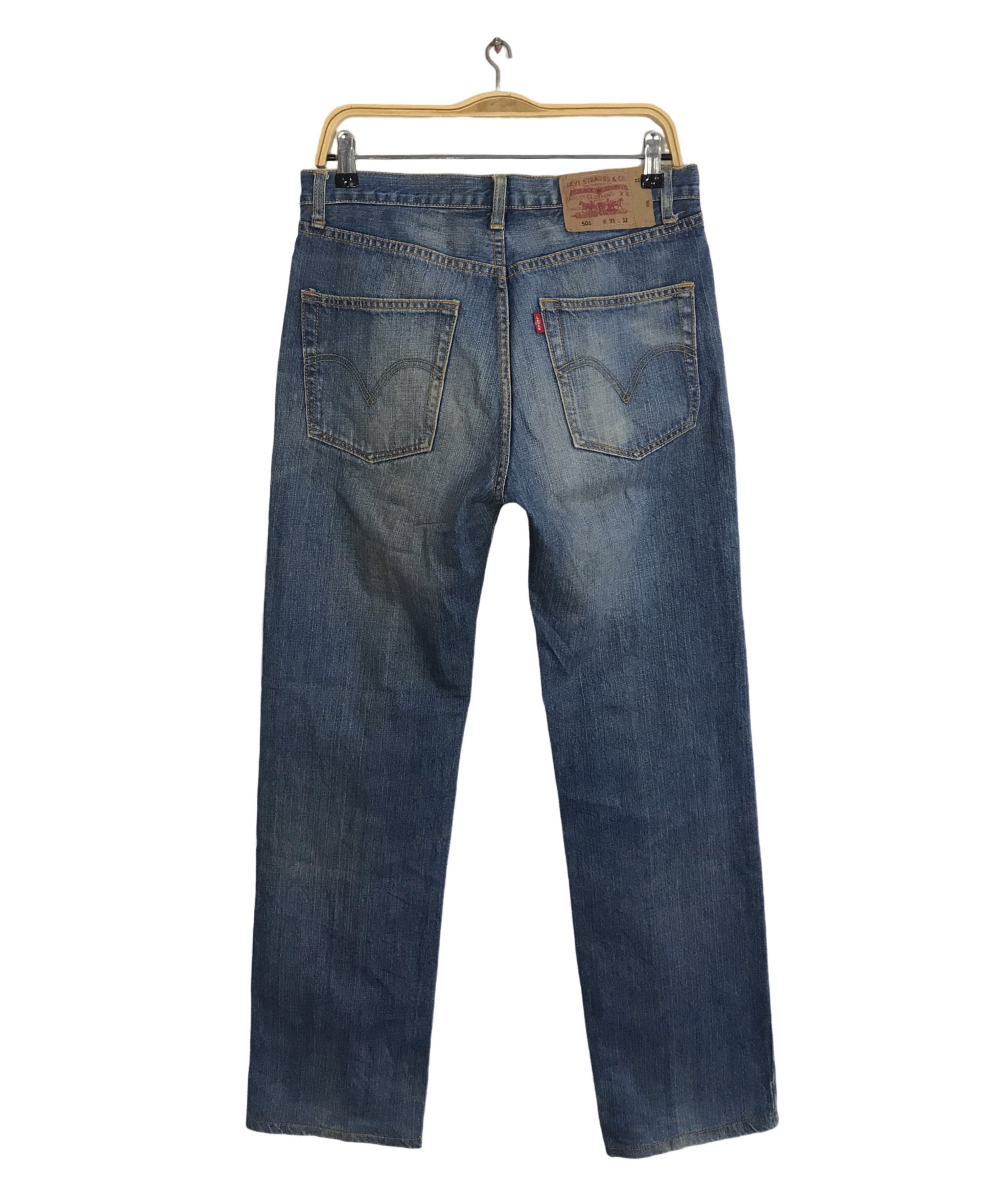 Levi's 90s Levi's Strauss 501 Buttonfly Jeans Denim Pants Size US 30 / EU 46 - 2 Thumbnail