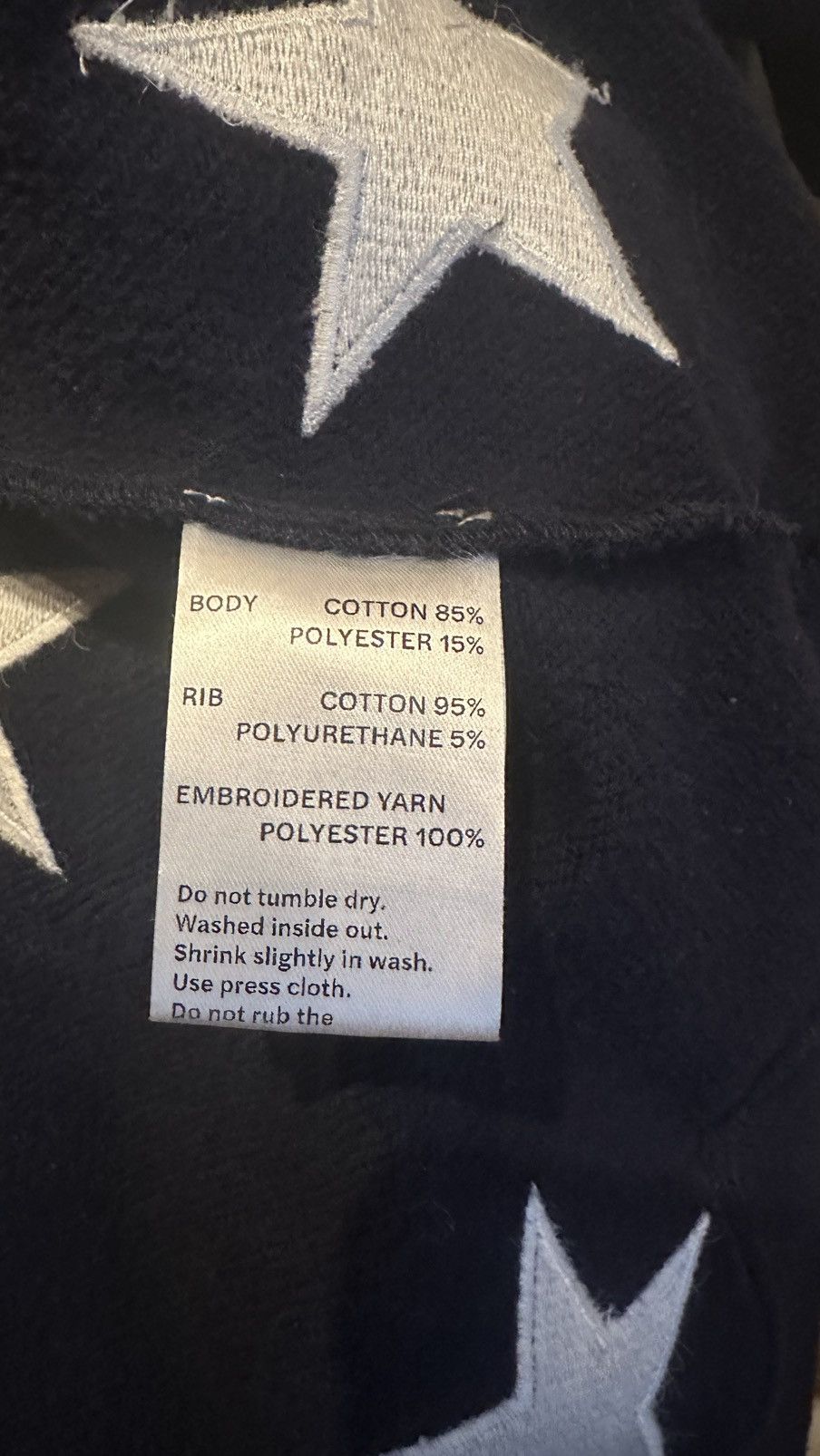 Unknown London Unknown London All Over Star Zip Hoodie Size US XS / EU 42 / 0 - 6 Thumbnail