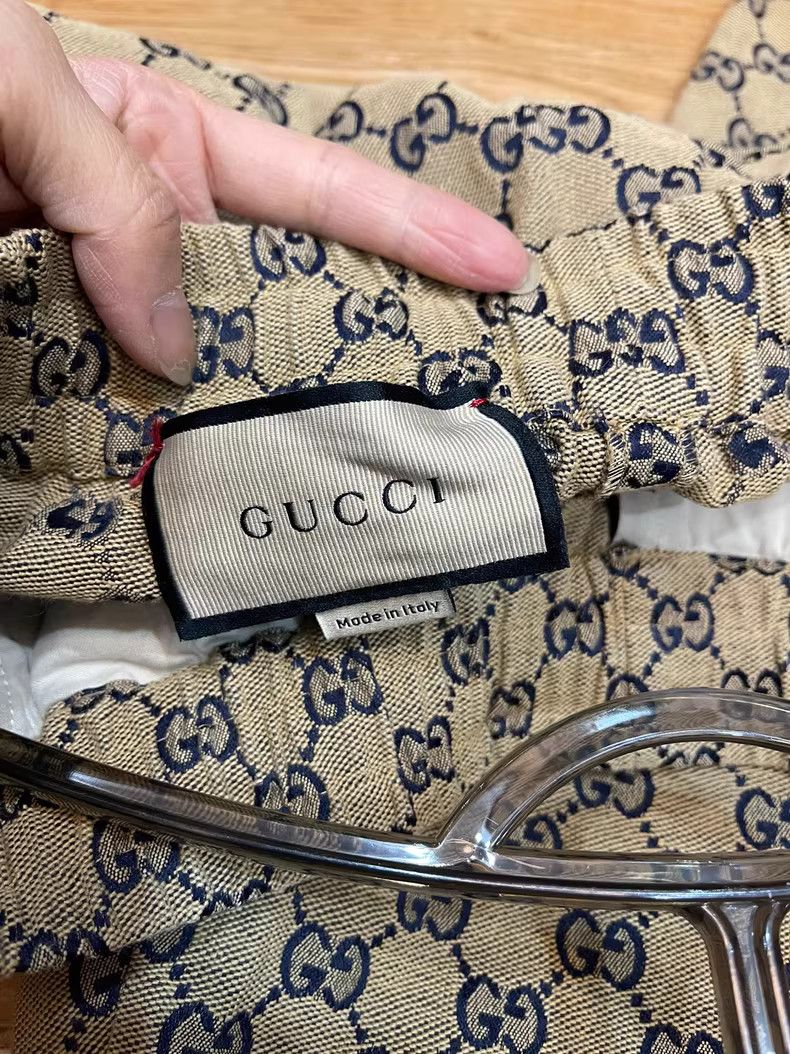 Gucci Gucci classic embossed drawstring trousers Size US 30 / EU 46 - 5 Thumbnail