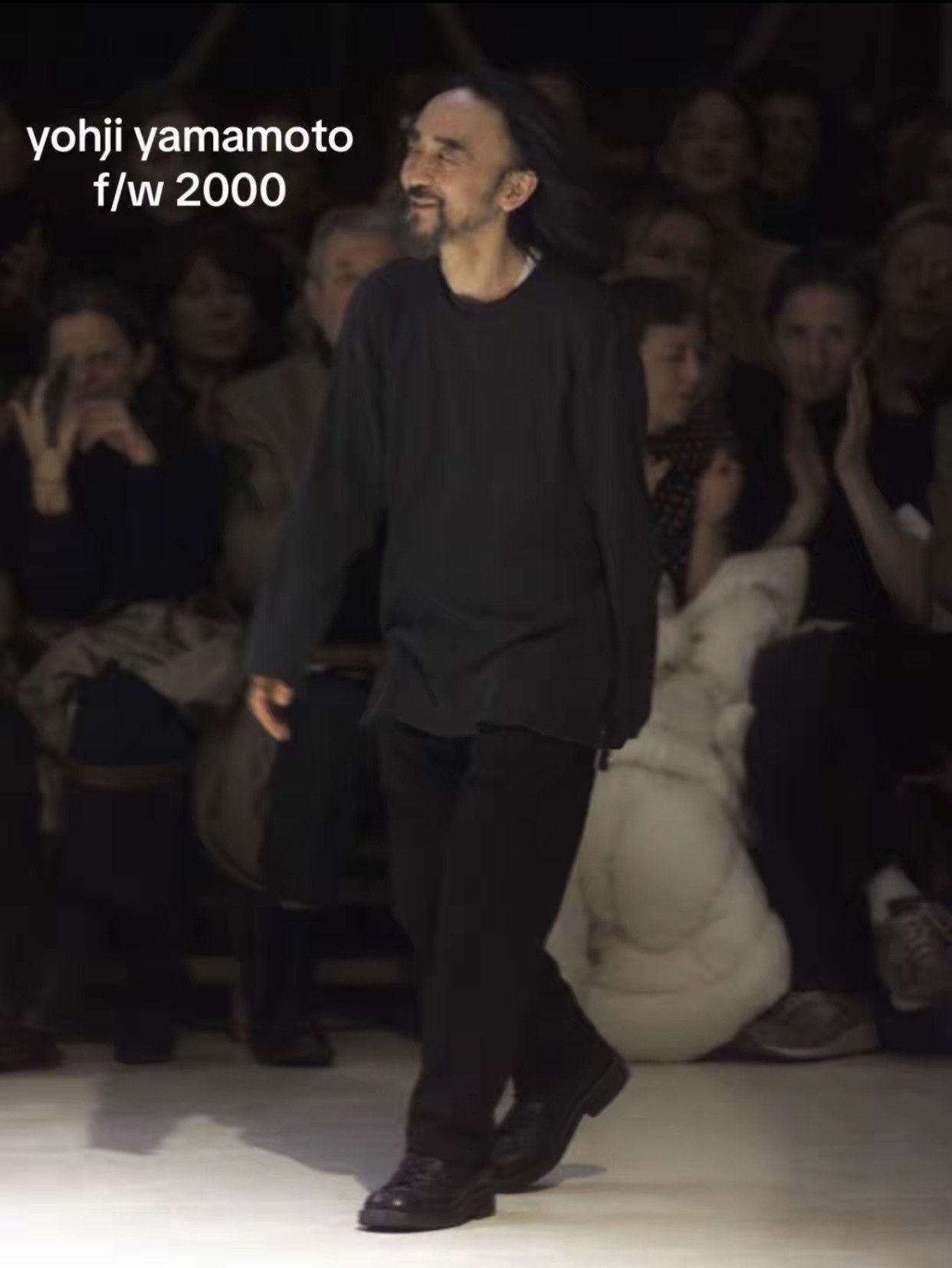 Yohji Yamamoto 💥Avant Garde Yohji Yamamoto Black Shirt Size US L / EU 52-54 / 3 - 2 Thumbnail