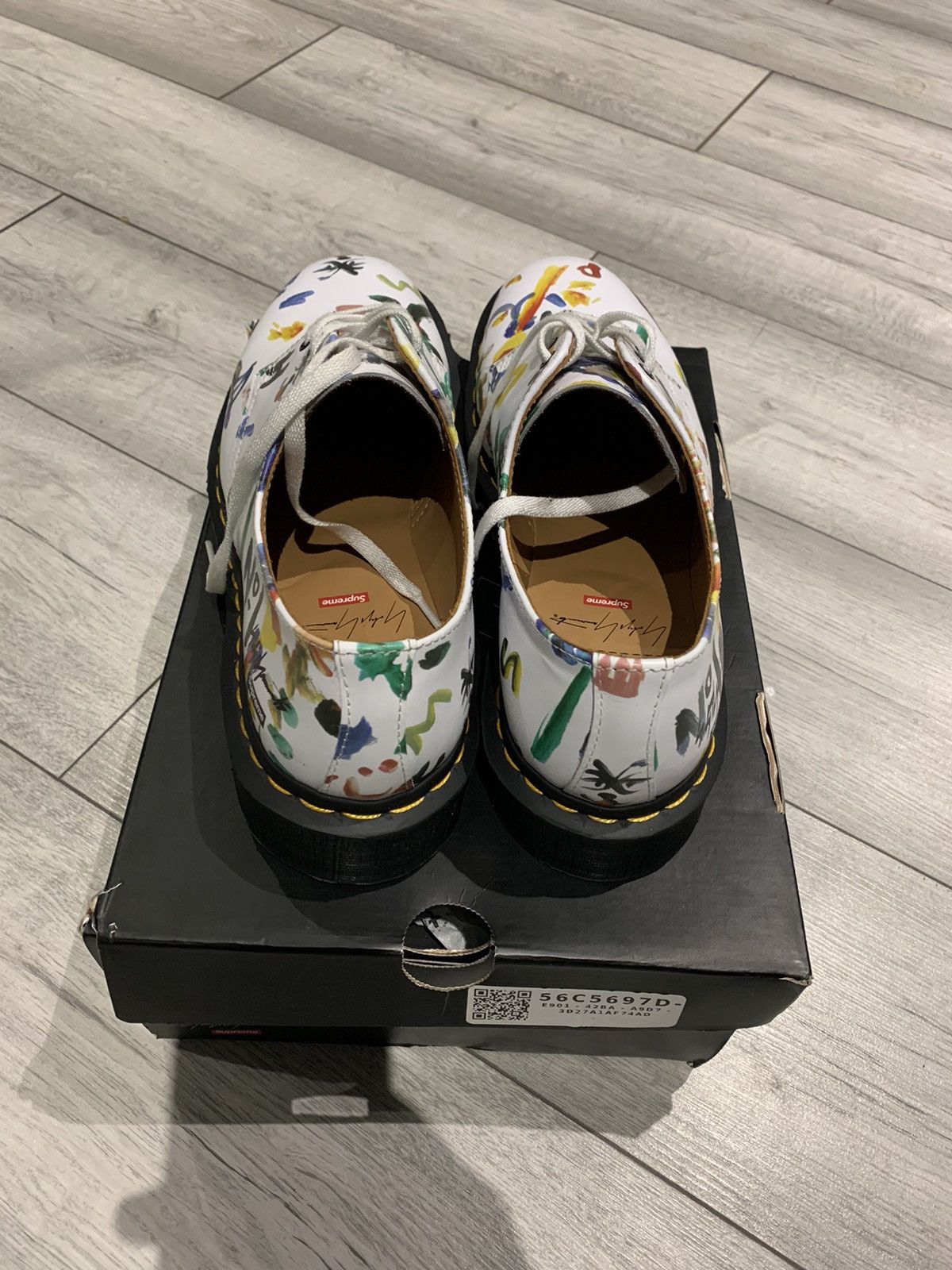 Dr. Martens × Supreme × Yohji Yamamoto Supreme x Yohji Yamamoto Doc Martens White Size US 10 / EU 43 - 5 Thumbnail
