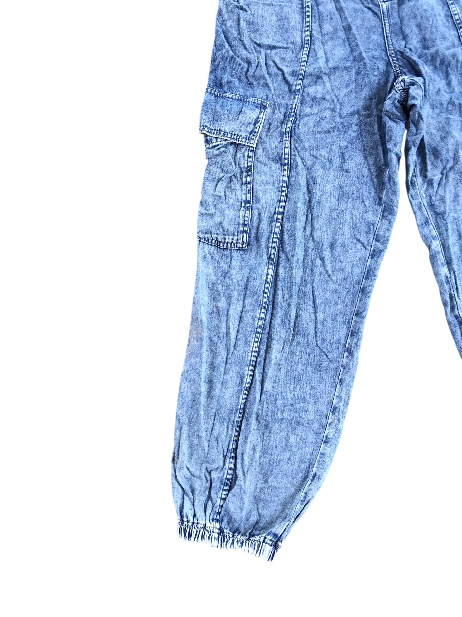 GU Flare Vintage GU Distressed Denim Pants-Size 28 Size US 28 / EU 44 - 3 Thumbnail