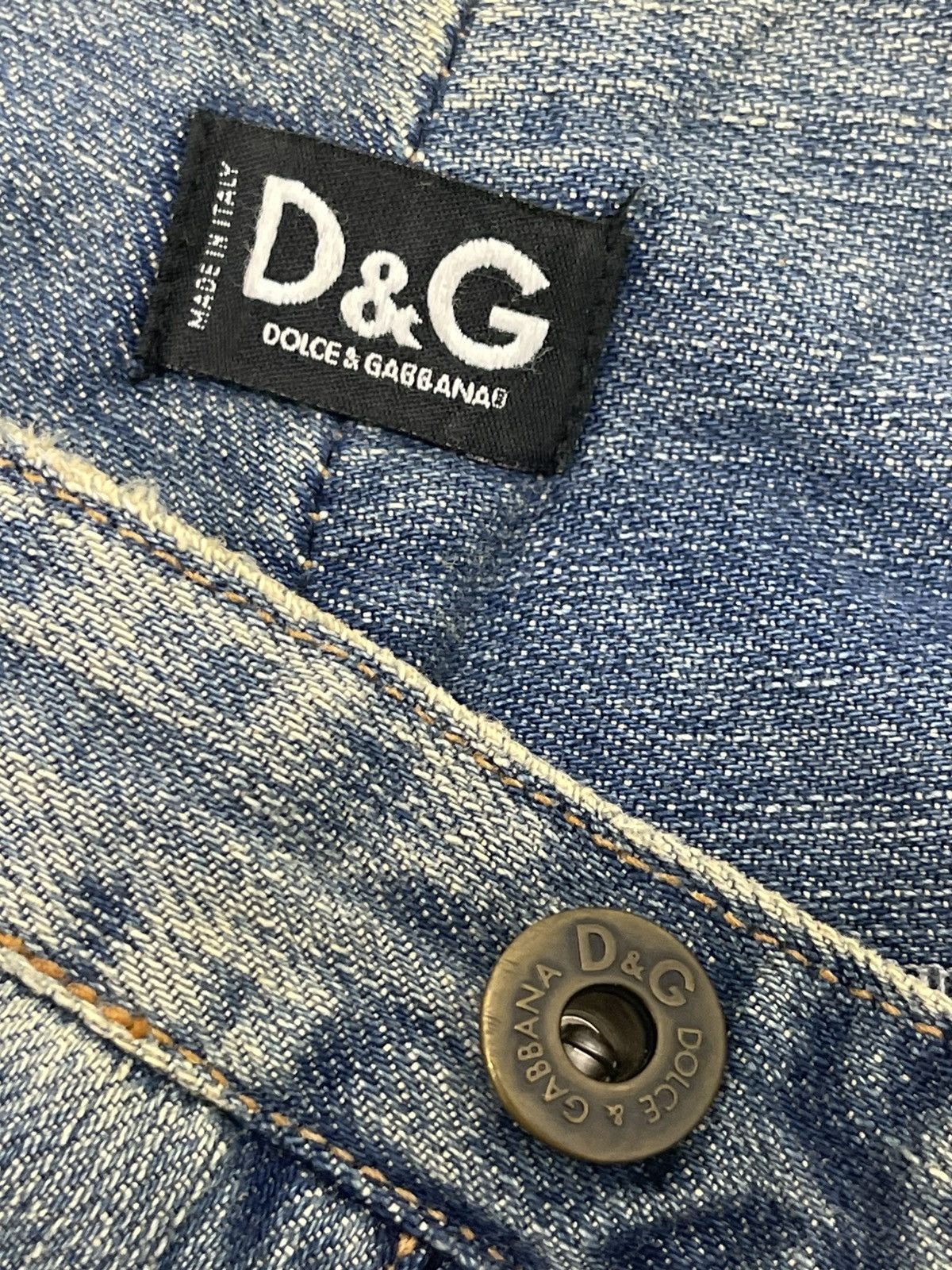Dolce & Gabbana D&G Leather Hybrid Chrome Hearts Dior Erd cdg amiri 2🟦9 Size US 30 / EU 46 - 18 Thumbnail