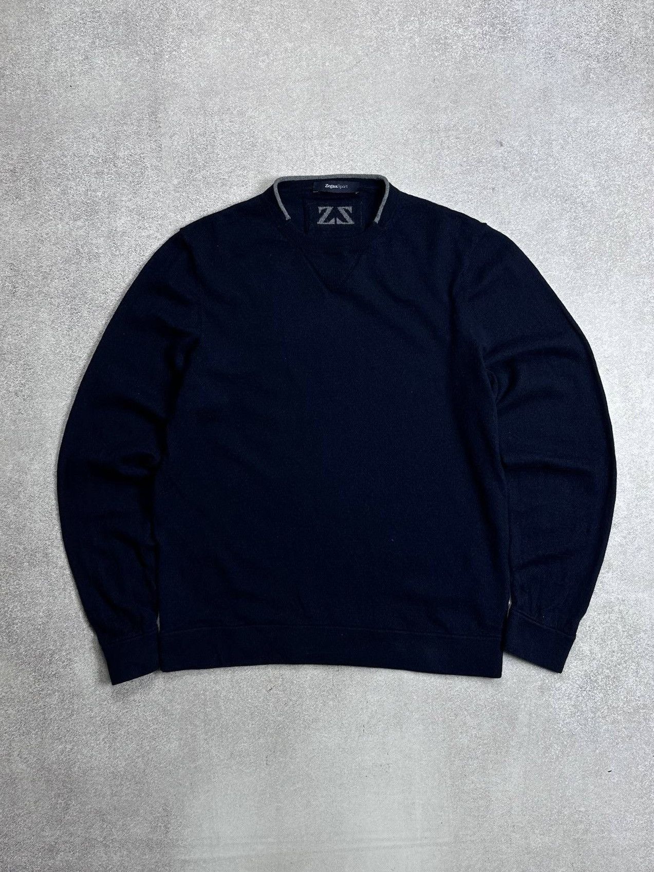 Ermenegildo Zegna Vintage Zegna Sport Knit Sweater Rare Luxury S Size US S / EU 44-46 / 1 - 1 Thumbnail