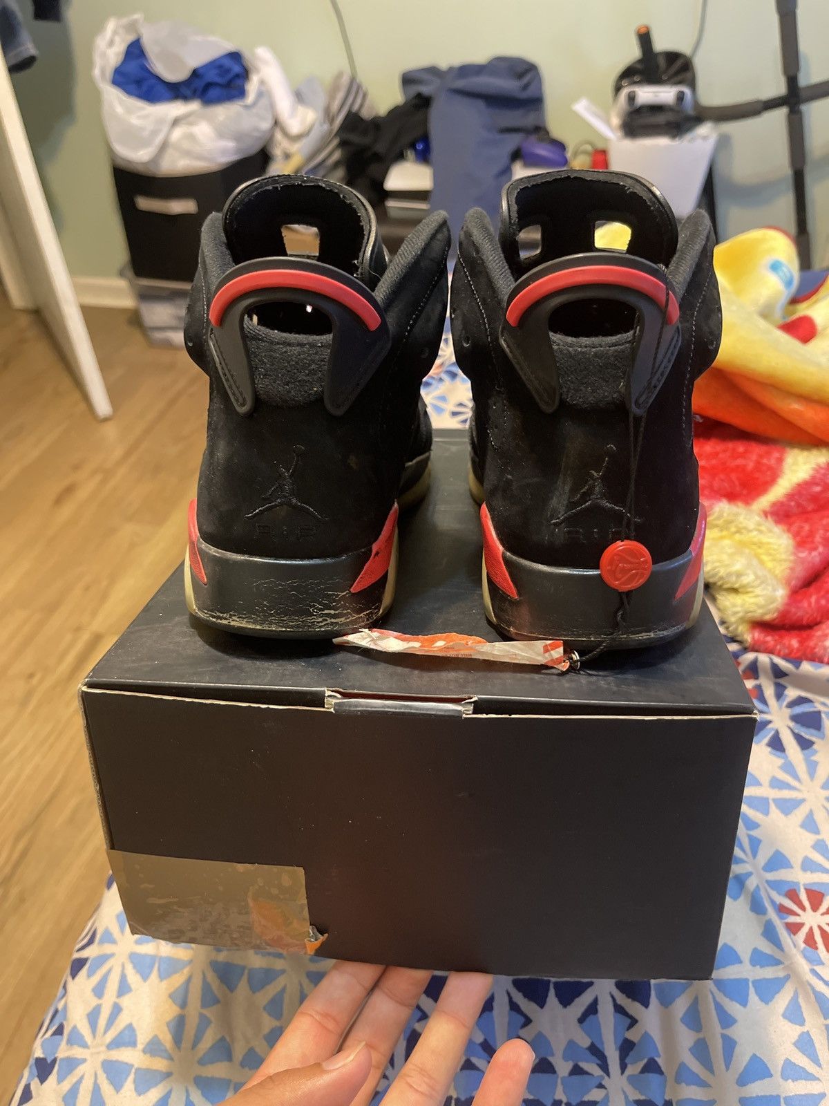 Jordan Brand × Nike Black Infrared pack 6 Size US 8 / EU 41 - 4 Thumbnail