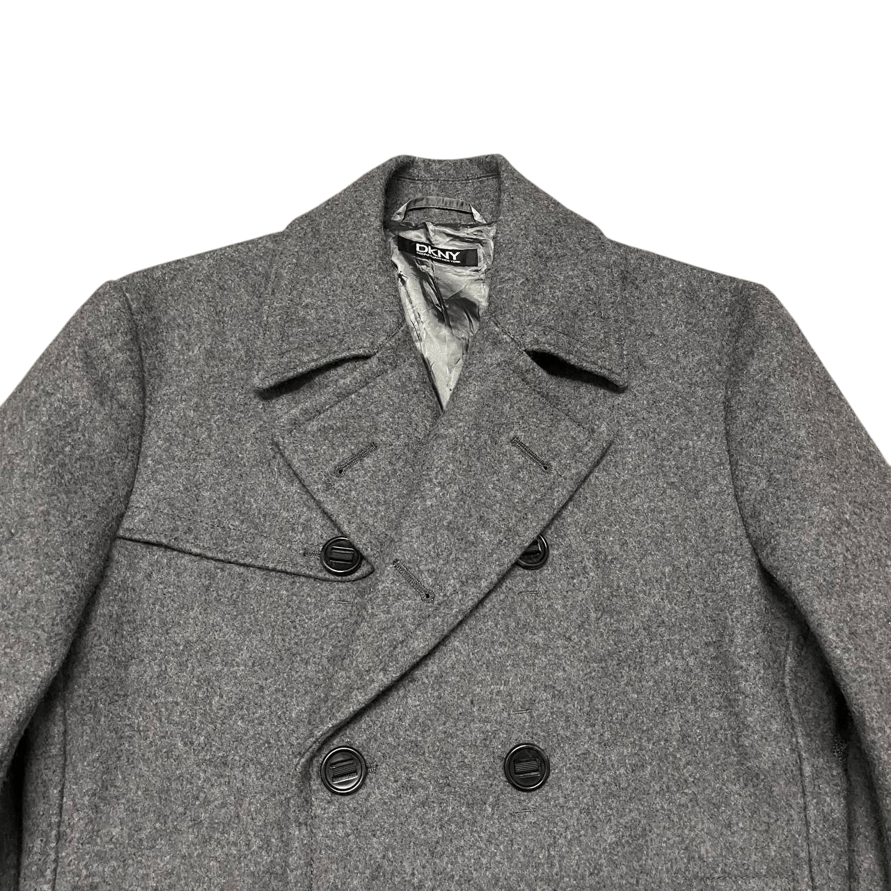 DKNY Vintage DKNY Donan Kanan New York Wool Coat Size US M / EU 48-50 / 2 - 2 Thumbnail