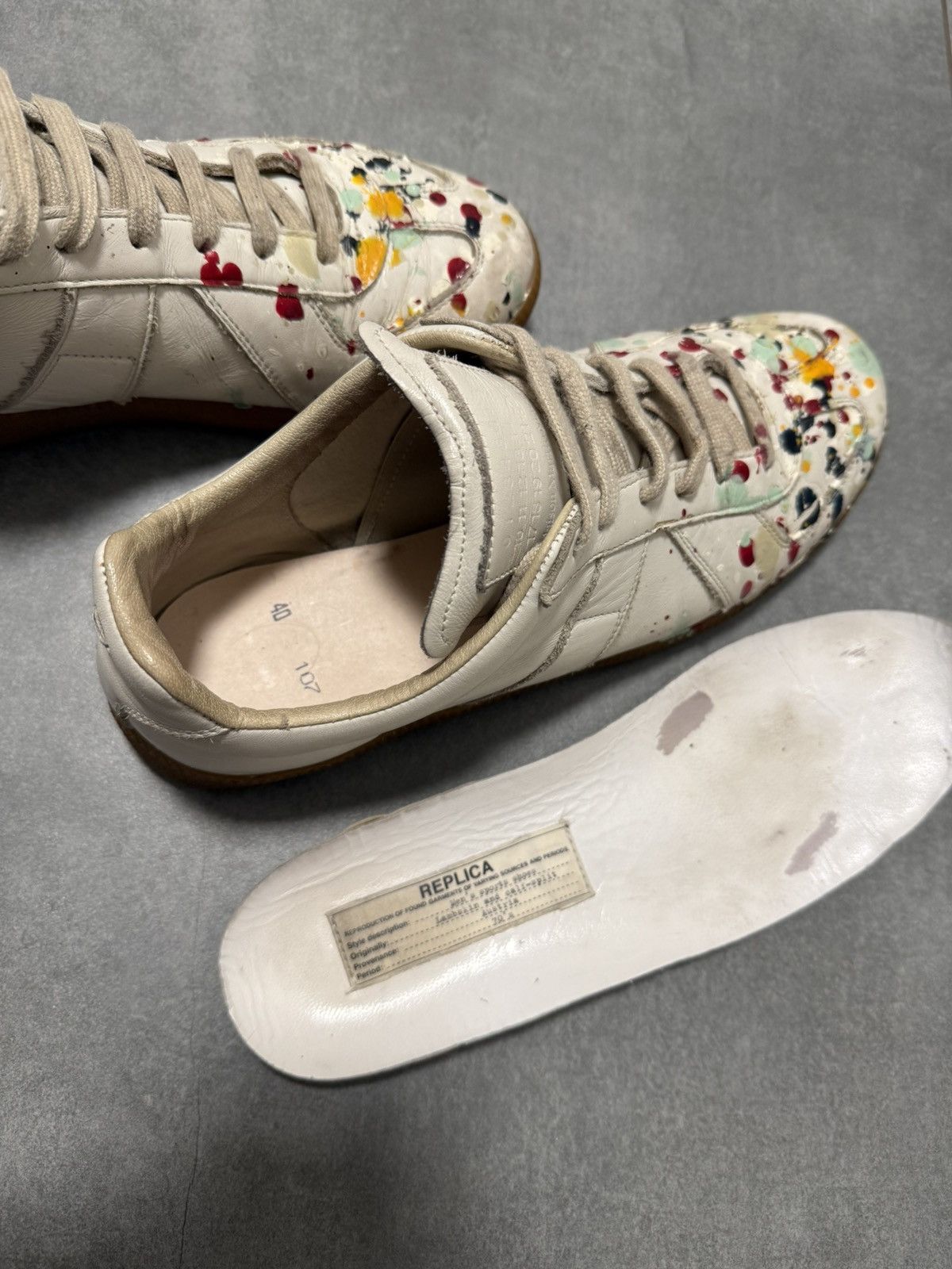 Maison Margiela Maison Margiela GAT gats Paint Splatter Vintage Rare Pair Size US 7.5 / EU 40-41 - 13 Thumbnail