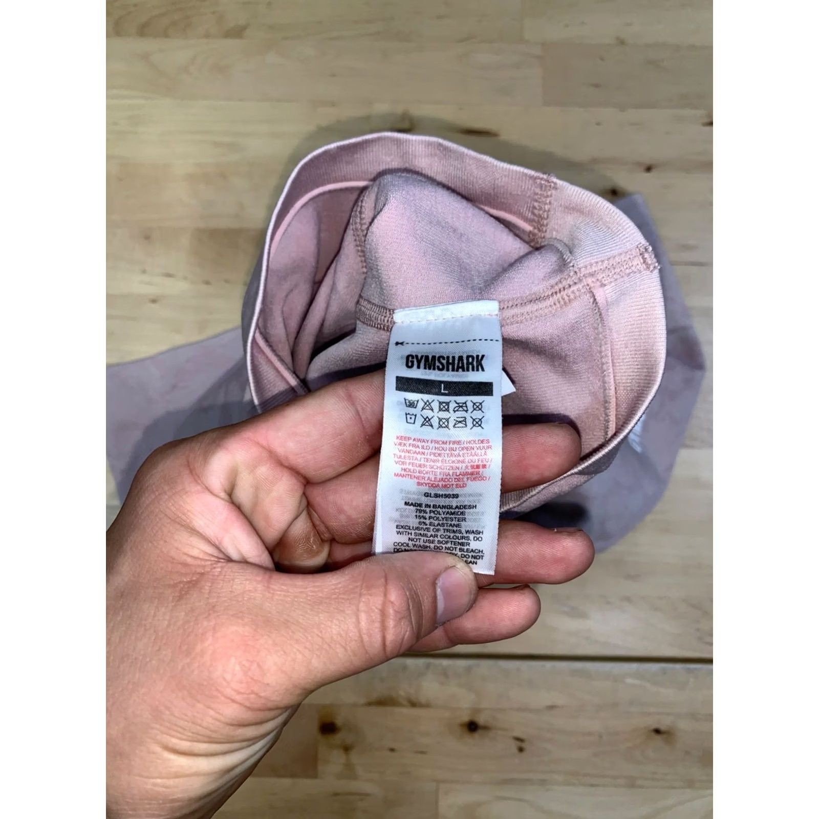 Gymshark Gymshark Adapt Seamless Shorts Womens L Camo Pink Training Bodybuilding 13348 Size 36" / US 14 / IT 50 - 3 Thumbnail