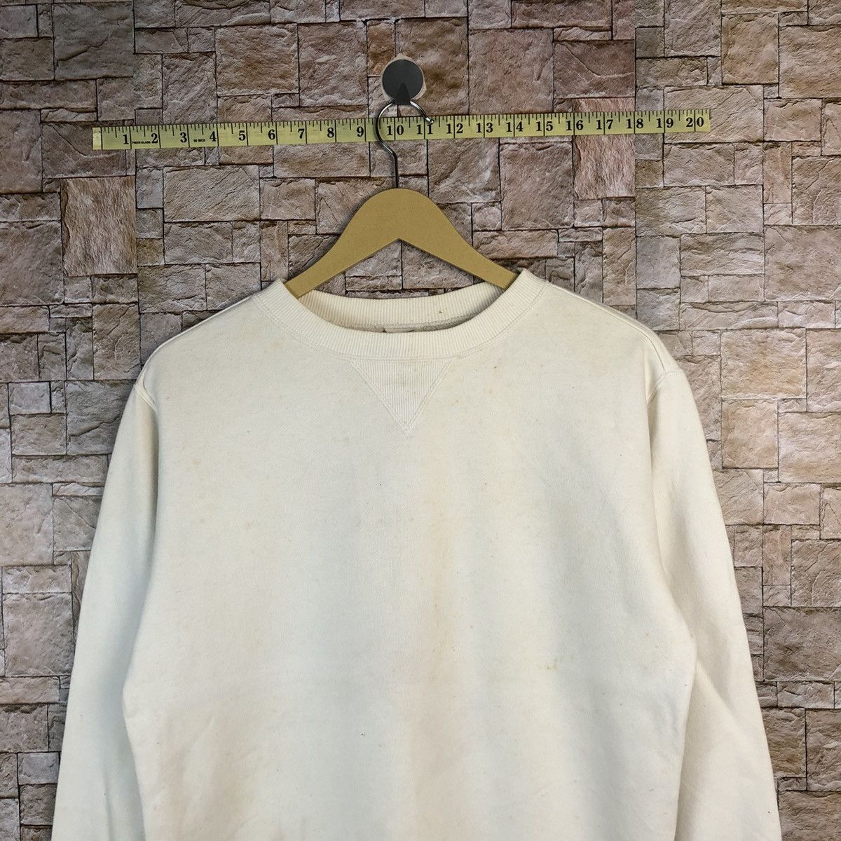 Champion Champion vintage White Plane Sweatshirt #A524 Size US M / EU 48-50 / 2 - 2 Thumbnail