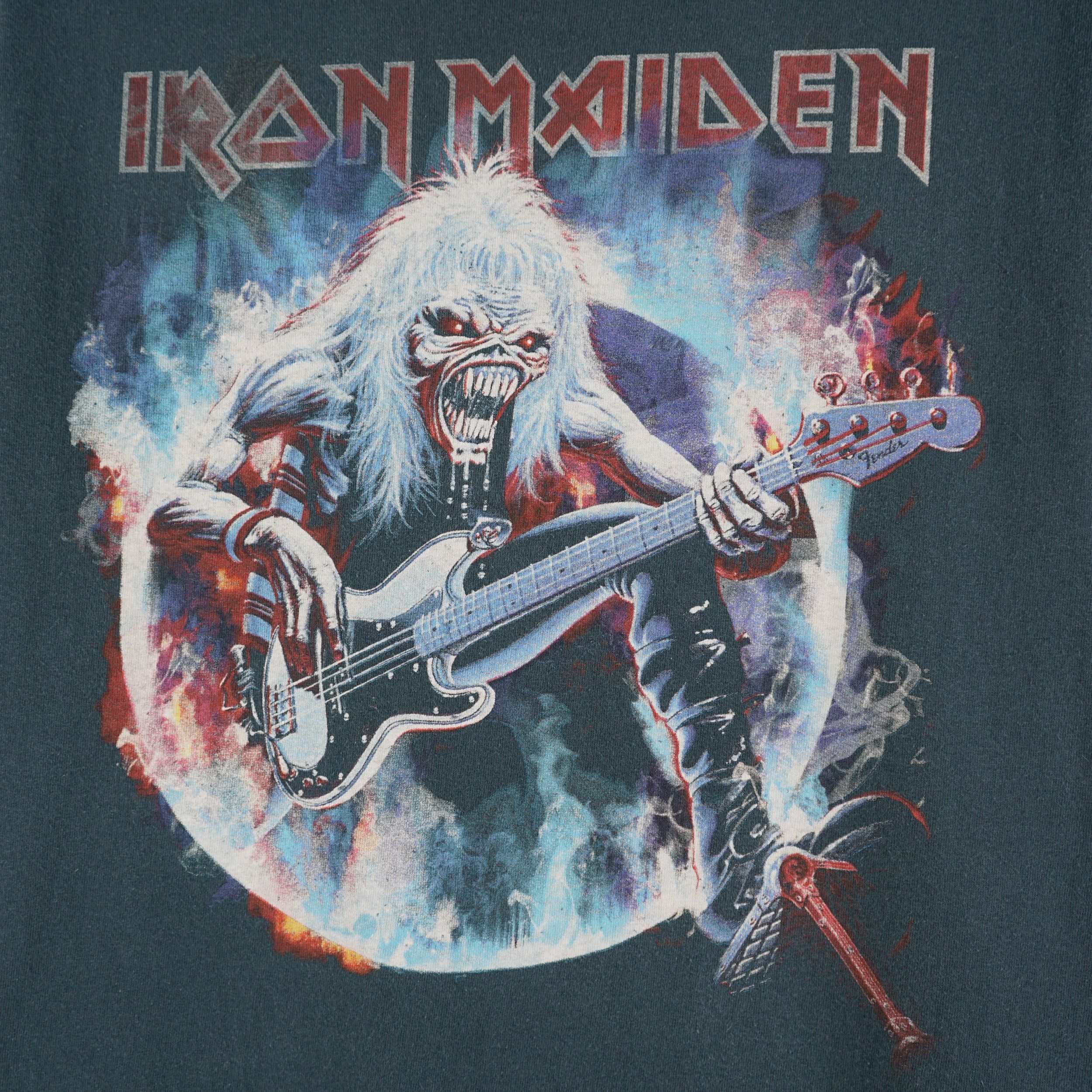 Band Tees × Vintage 2015 Iron Maiden Concert T-Shirt Size US M / EU 48-50 / 2 - 2 Thumbnail