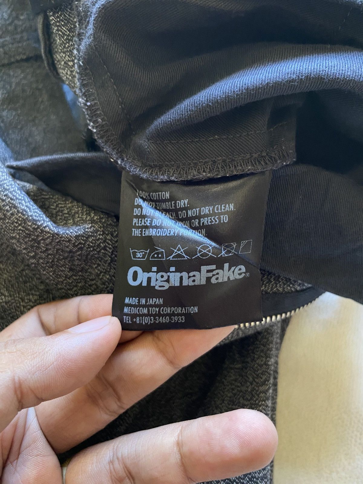 Original Fake Original Fake Kaws Dark Gray Chomper Teeth Fading Pants Size US 32 / EU 48 - 6 Thumbnail
