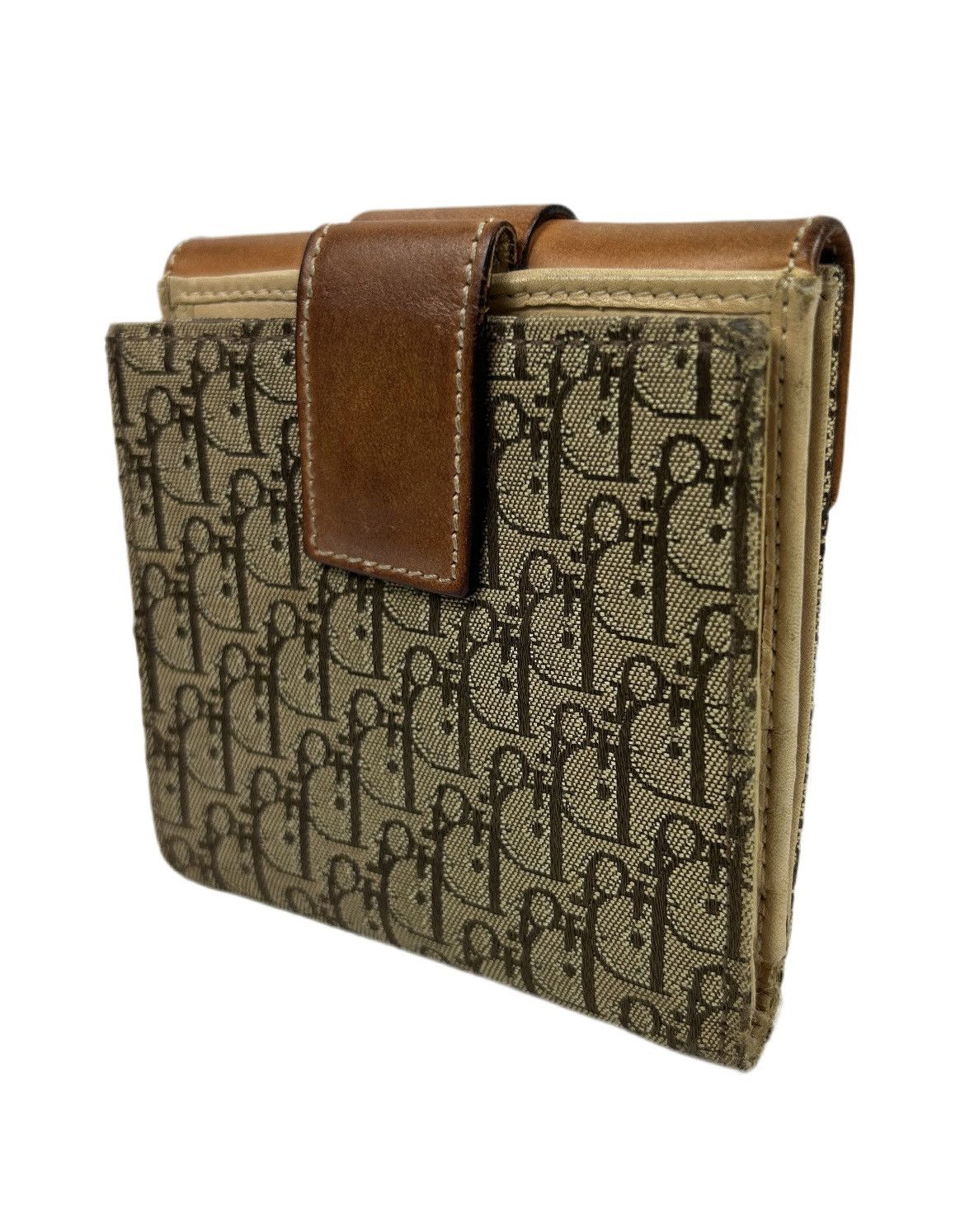 Dior Dior Buckle Trotter Bifold Wallet Size ONE SIZE - 2 Thumbnail