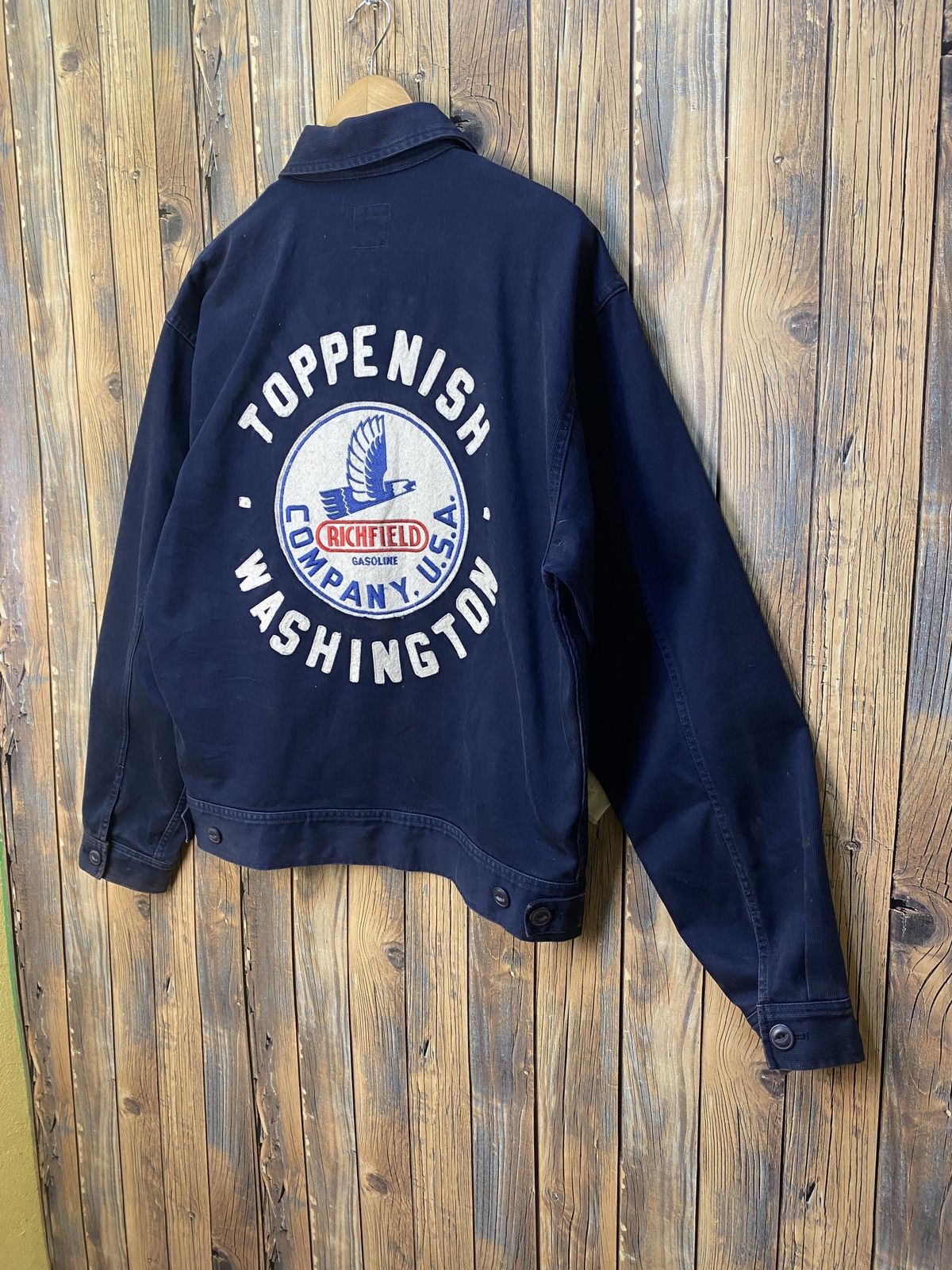Japanese Brand × Vintage Vintage dog fight back hit jacket Size US L / EU 52-54 / 3 - 4 Thumbnail