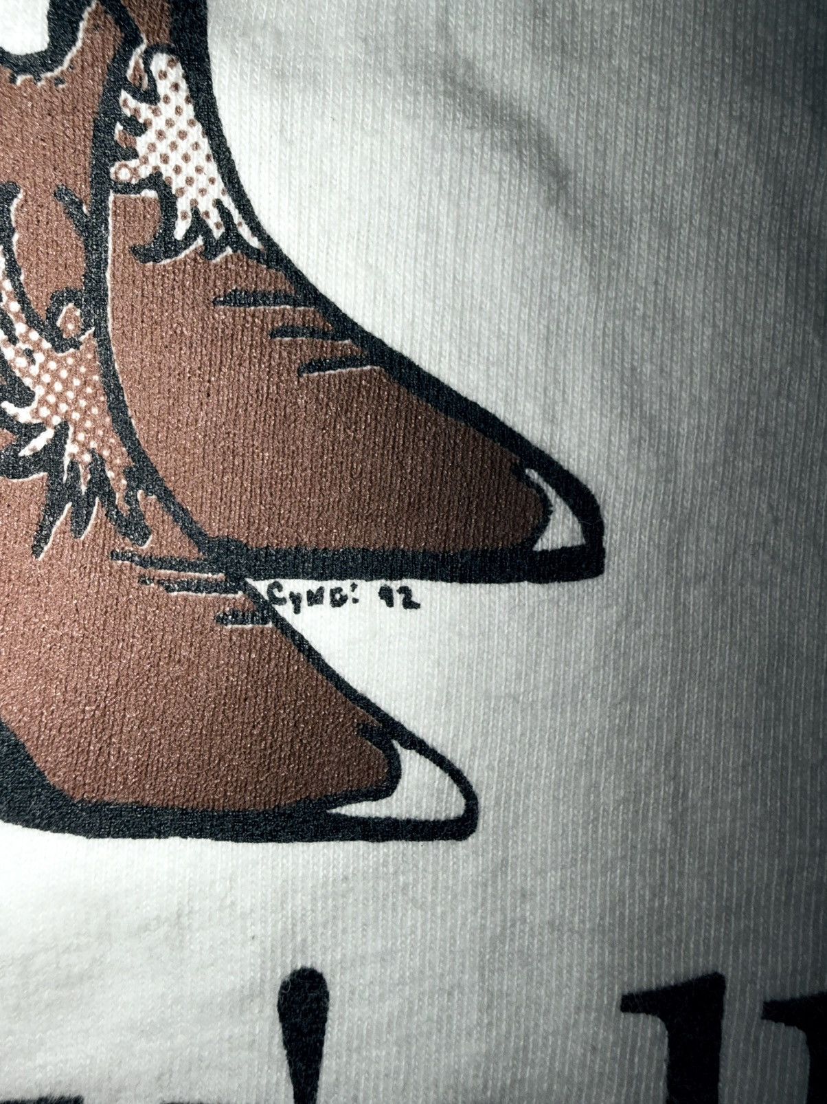 Hanes Vintage 1992 Nashville Tennessee “Moo Y’all” Cow Tee RARE Size US L / EU 52-54 / 3 - 5 Thumbnail