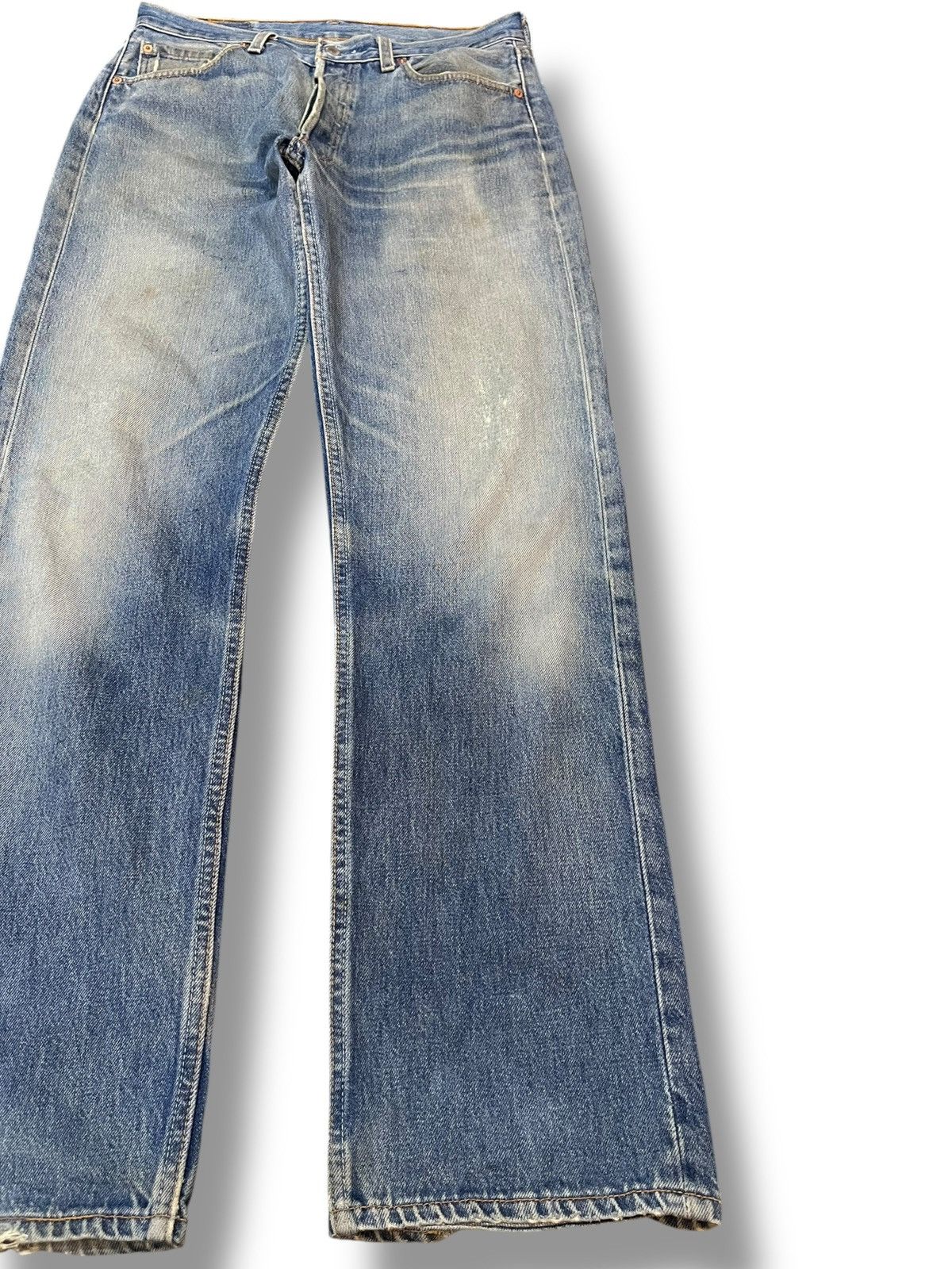 LVC × Levi's × Levi's Vintage Clothing Vintage Levi’s 501 Faded Grunge Denim Size US 31 - 4 Thumbnail
