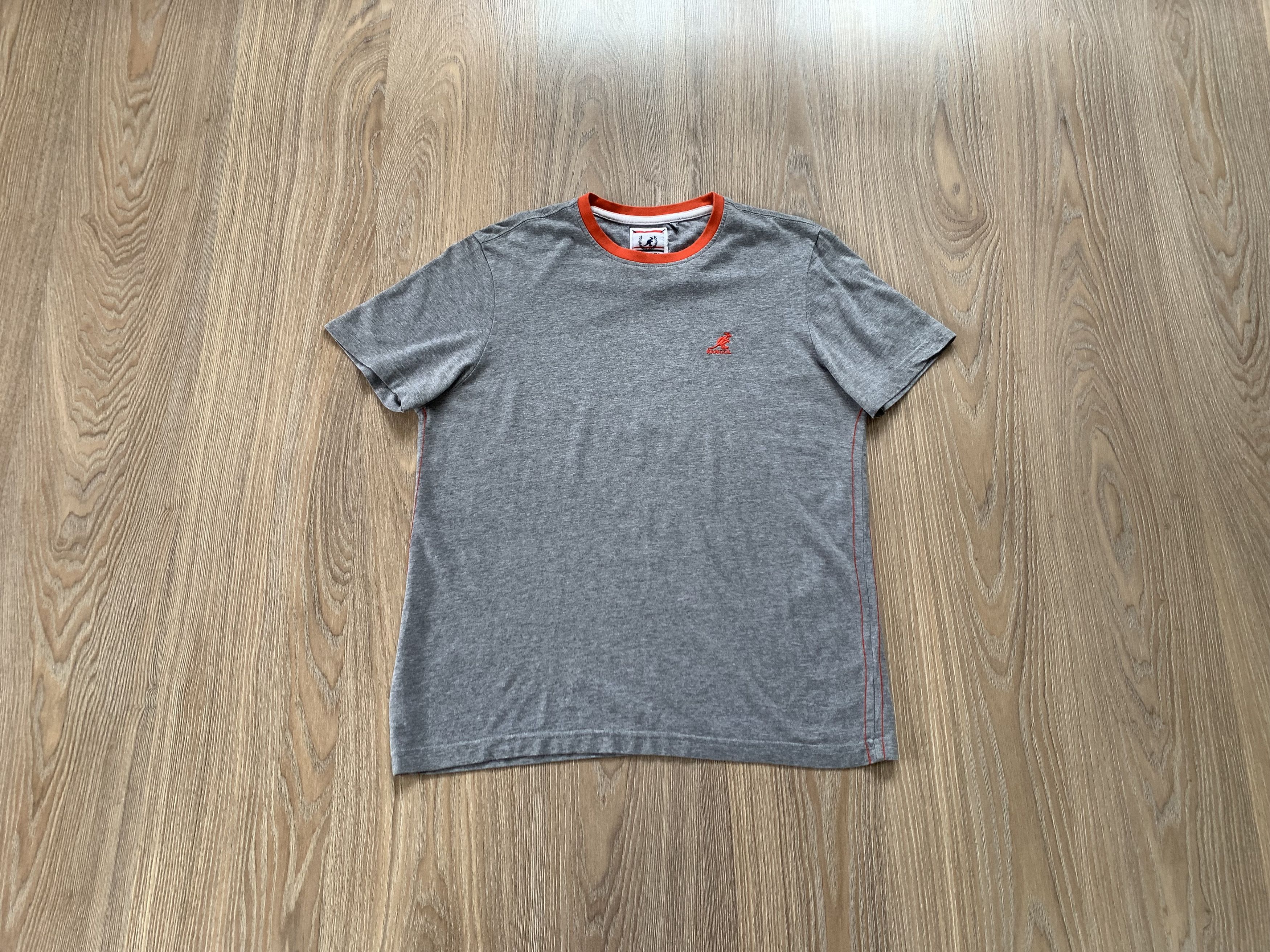 Kangol Kangol Grey Ringer T-Shirt Size US M / EU 48-50 / 2 - 1 Thumbnail