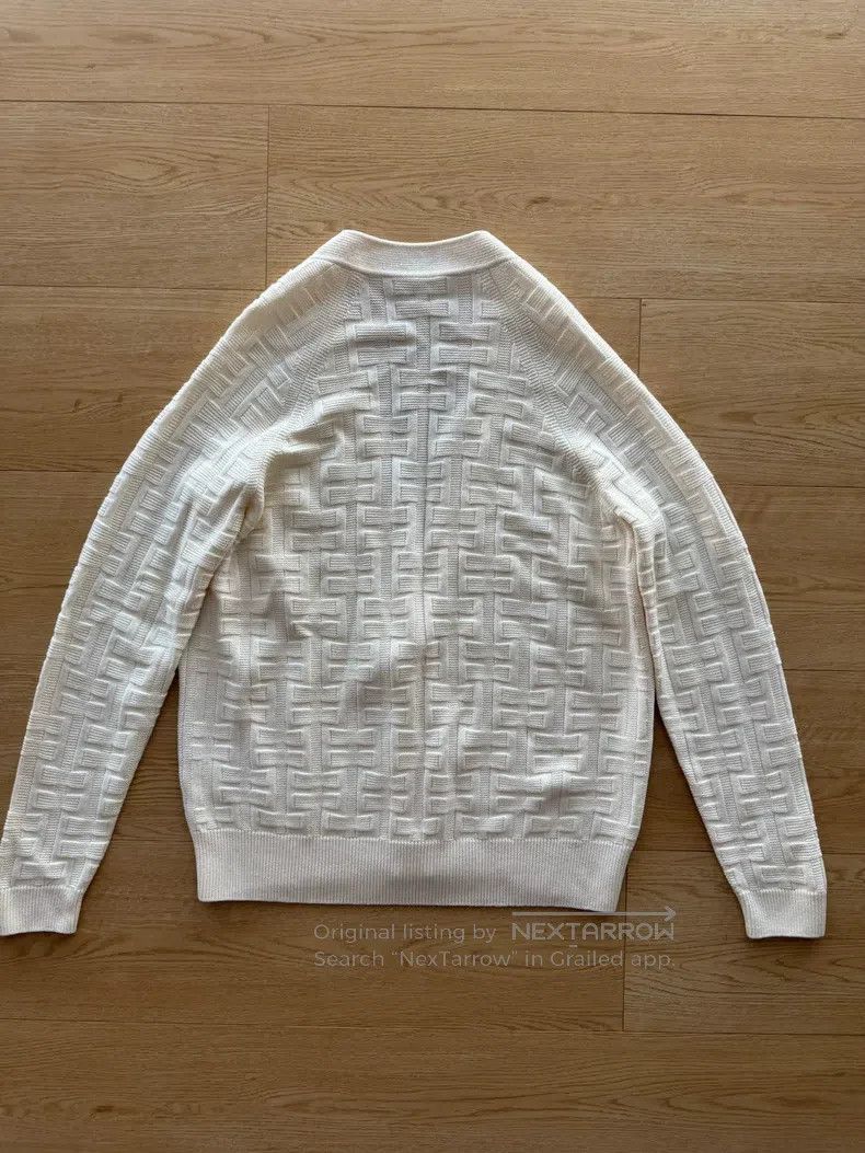 Hermes Hermes Beige Knit Cardigan Size M / US 6-8 / IT 42-44 - 7 Thumbnail