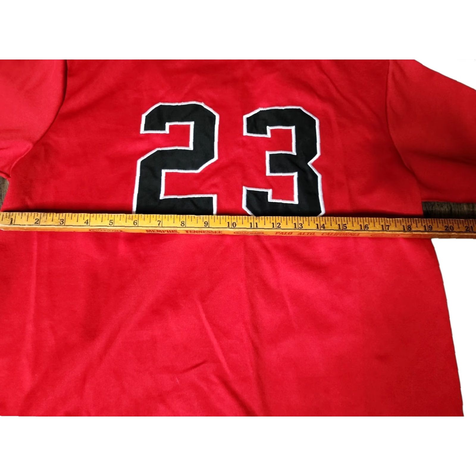 Vintage Vintage Noiz Chicago Baseball Jersey S Red Retro Activewear Mens Size US S / EU 44-46 / 1 - 3 Thumbnail