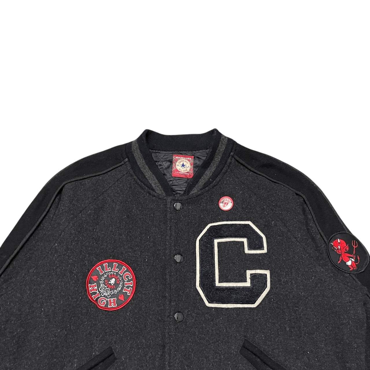 Converse Vintage Converse Wool Varsity Jacket Size US M / EU 48-50 / 2 - 2 Thumbnail