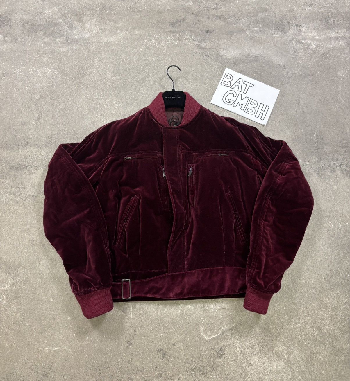 Haider Ackermann Haider Ackermann x HEAT 2021 Underground Velvet BomberJacket Size US L / EU 52-54 / 3 - 14 Thumbnail