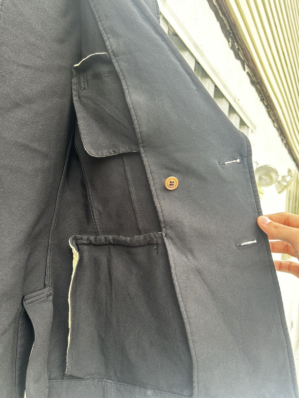 Comme des Garcons × Comme des Garcons Homme × Comme des Garcons Homme Plus Comme Des Garcons Homme Plus Blazer Size 40S - 3 Thumbnail