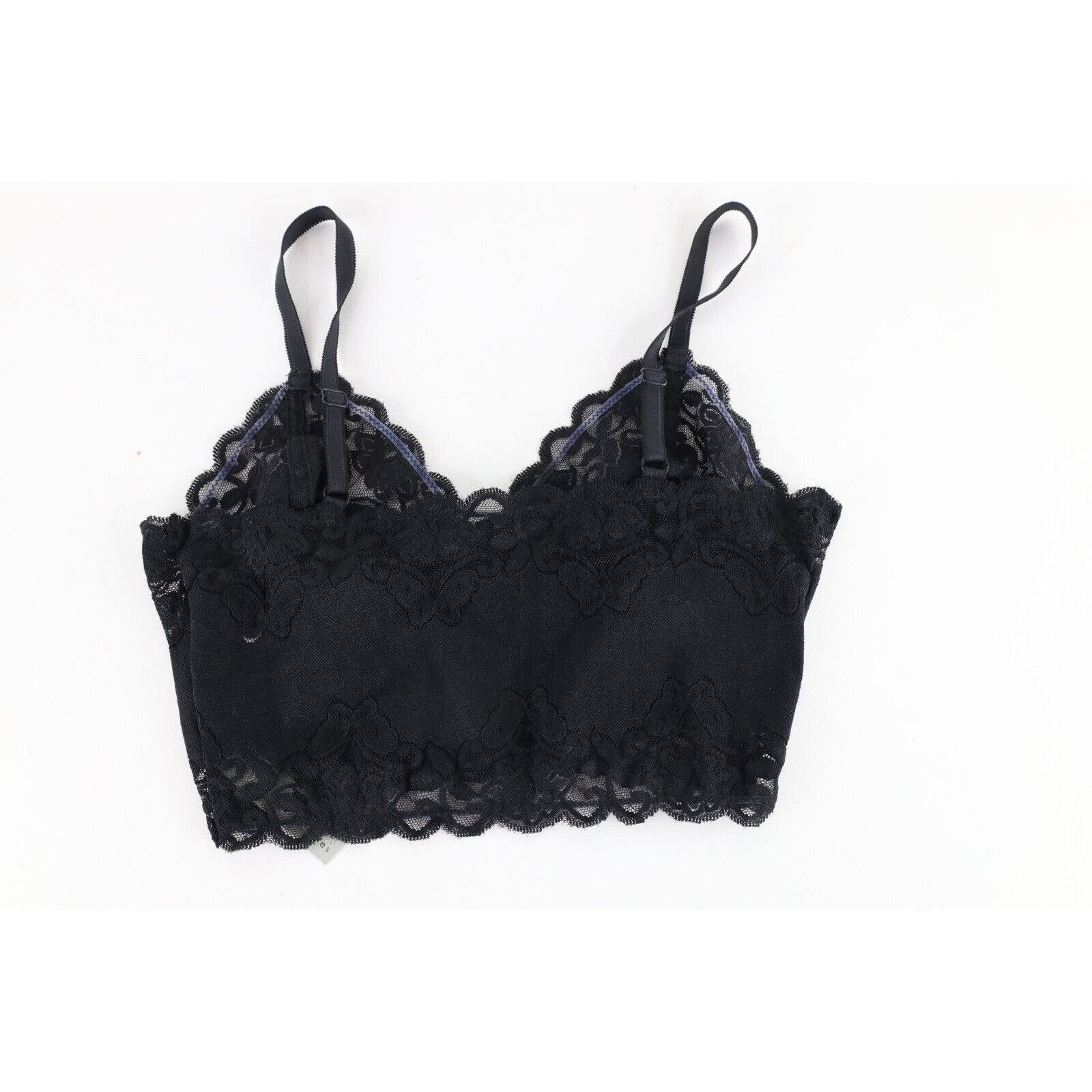 Vintage Deadstock Vintage 90s Flower Floral Lace Bra Bralette Size ONE SIZE - 4 Thumbnail
