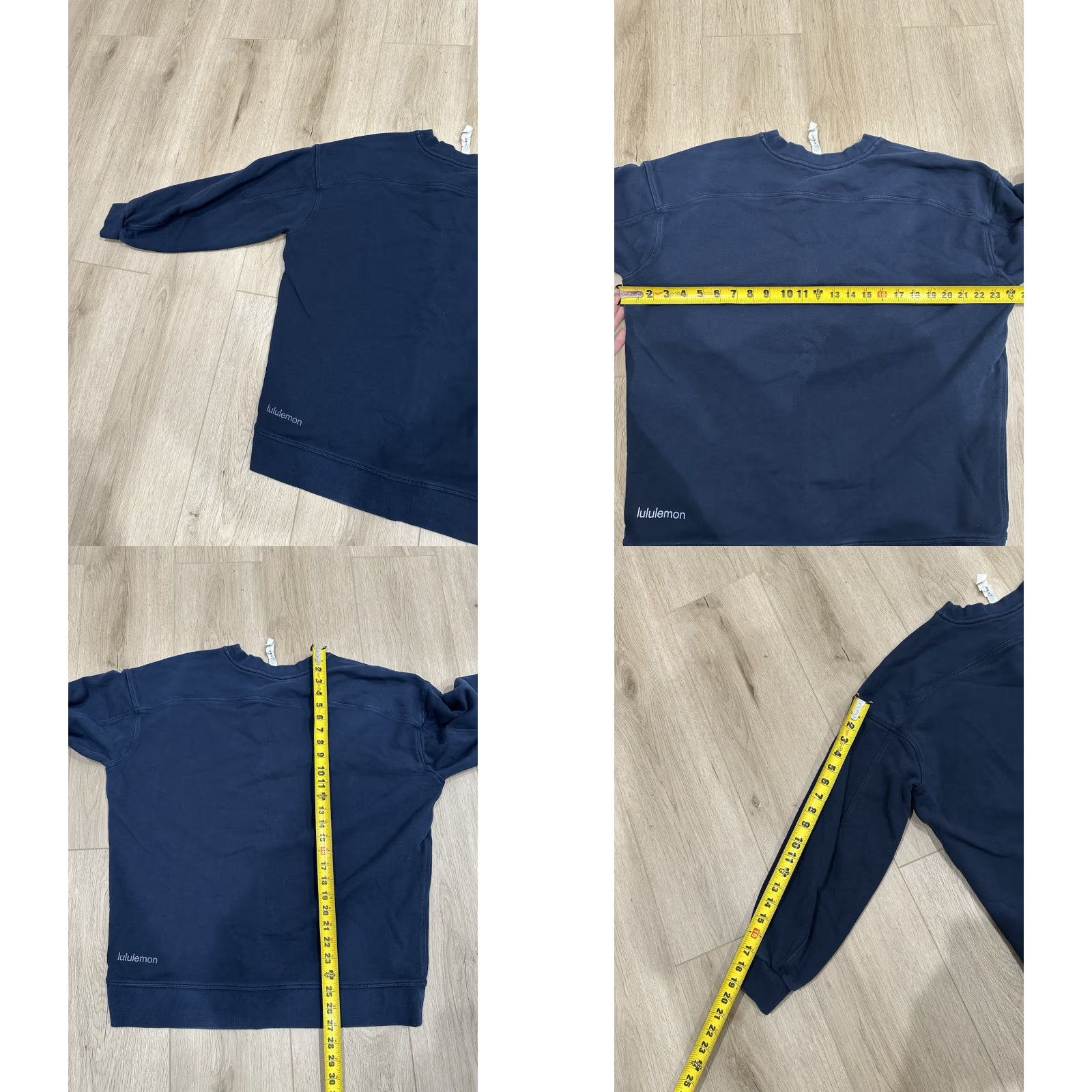 Lululemon Lululemon Sweatshirt Long Sleeve Women Size 6 Navy Blue Pullover Activewear Shirt Size M / US 6-8 / IT 42-44 - 8 Thumbnail